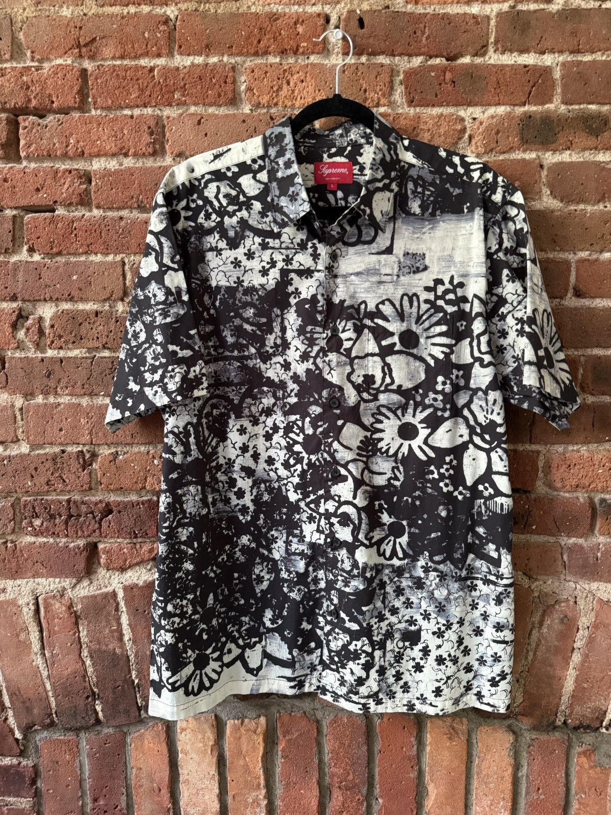 Supreme Supreme Christopher Wool S/S Shirt Size US L / EU 52-54 / 3 - 1 Thumbnail