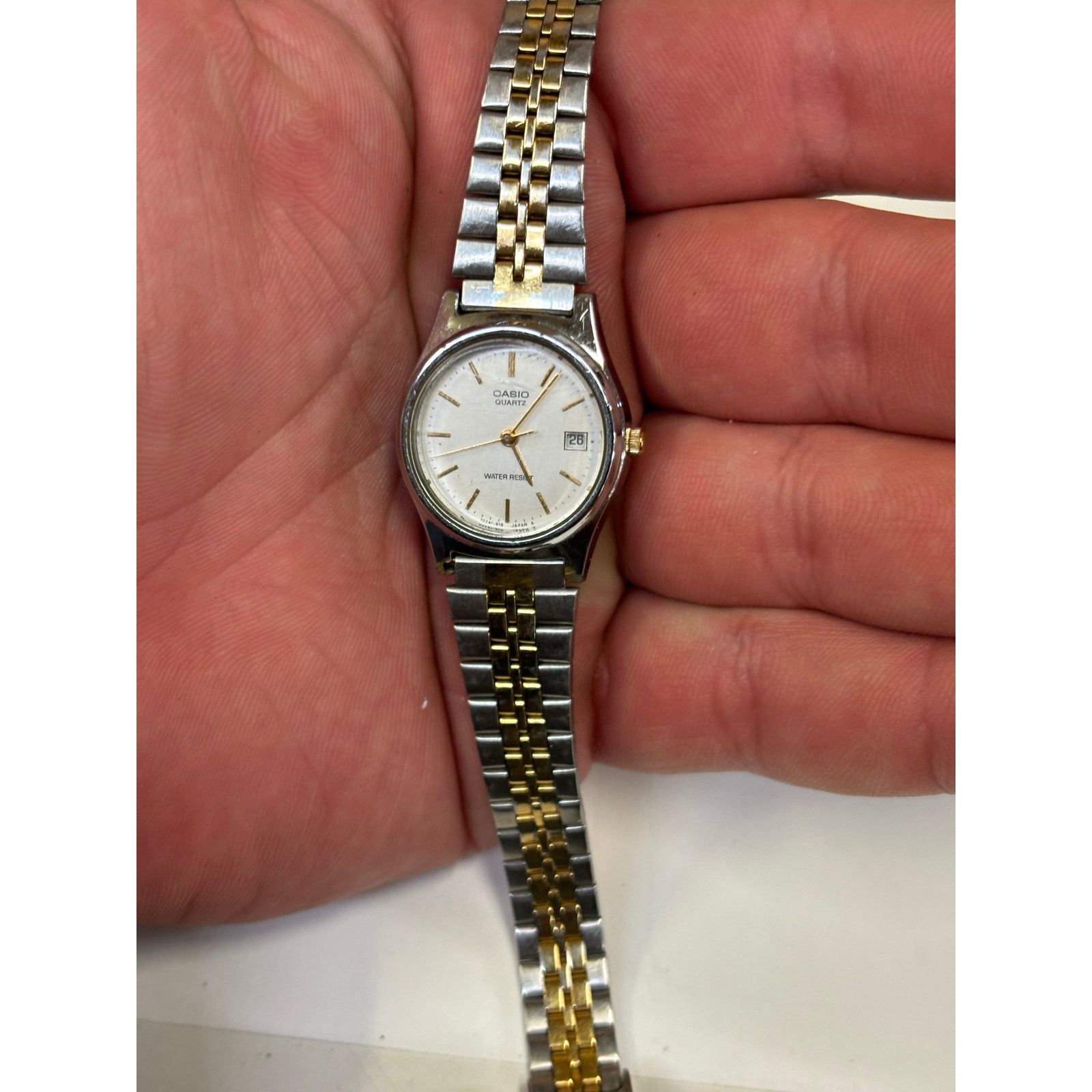 & Other Stories Casio 2-Tone Women’s Watch! New Battery! Size ONE SIZE - 5 Thumbnail