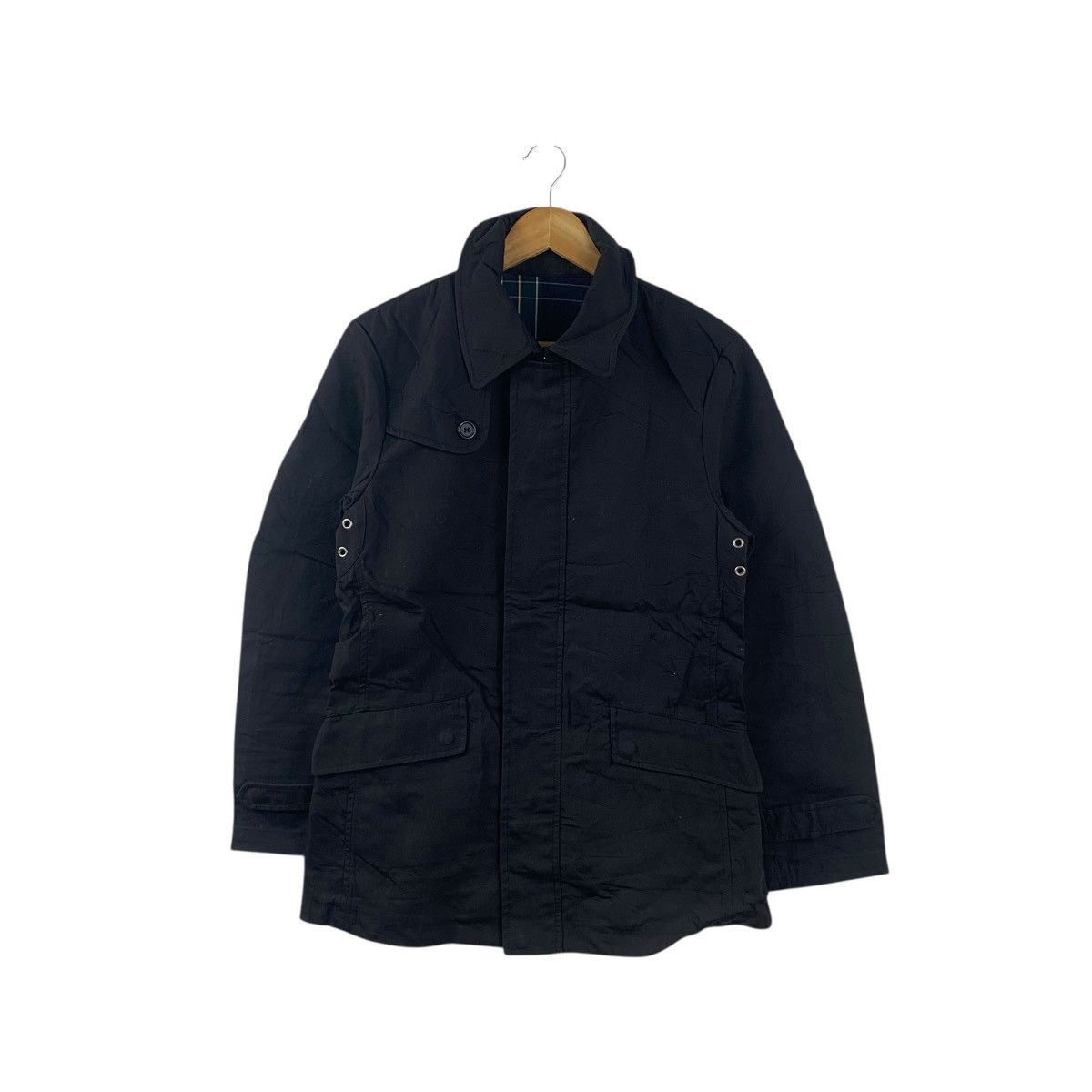 Takeo Kikuchi Vintage TAKEO KIKUCHI JAPAN Tartan Minimalist Design Jacket Size M / US 6-8 / IT 42-44 - 1 Thumbnail