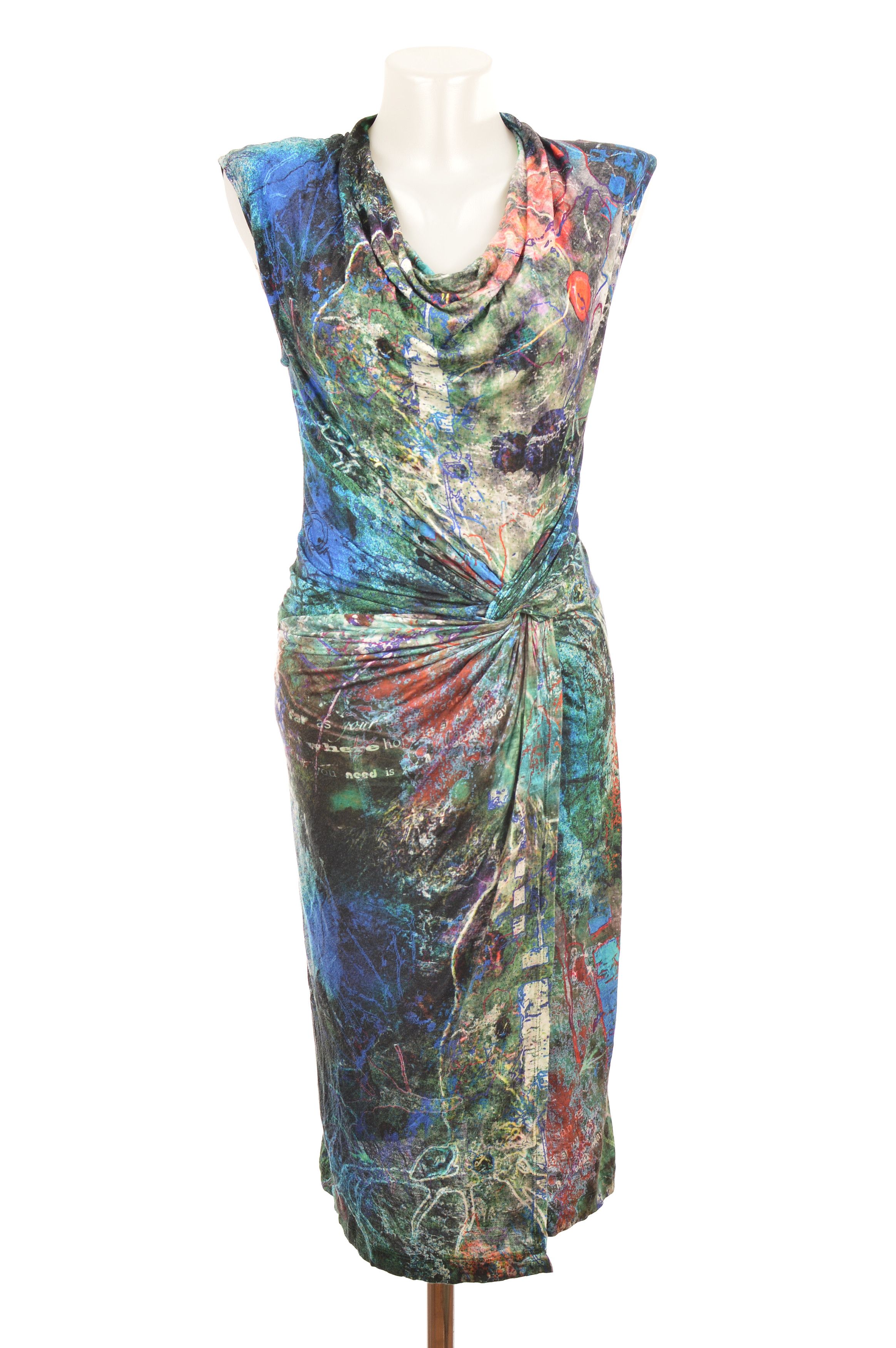 Desigual Desigual Presents Dream Runway Viscose Dress Size M / US 6-8 / IT 42-44 - 2 Thumbnail