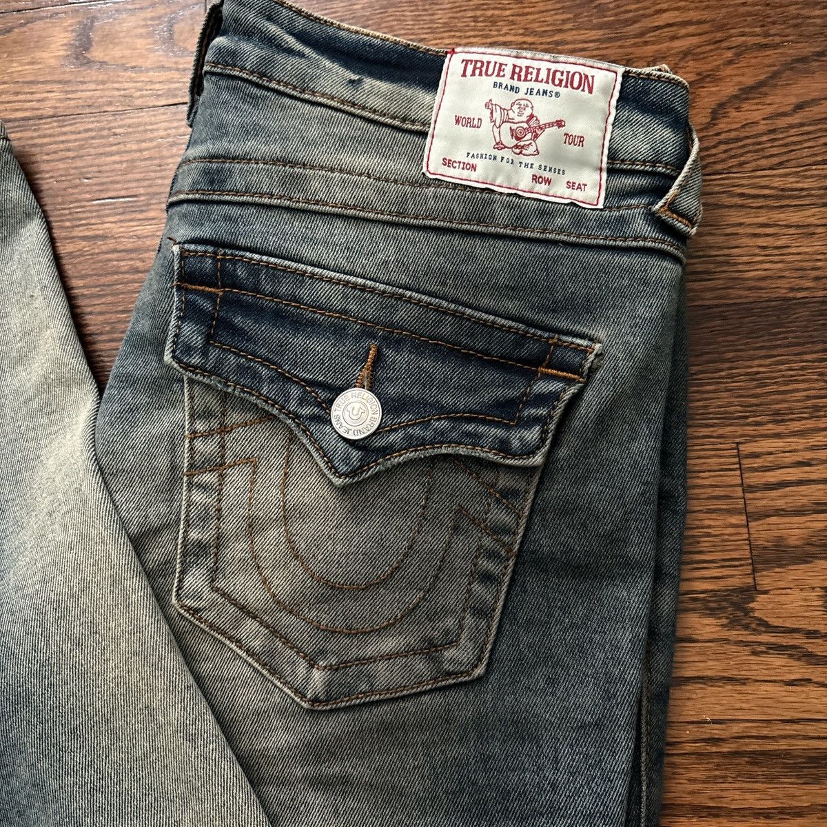 True Religion True Religion Flare Jeans Size 27" / US 4 / IT 40 - 3 Thumbnail