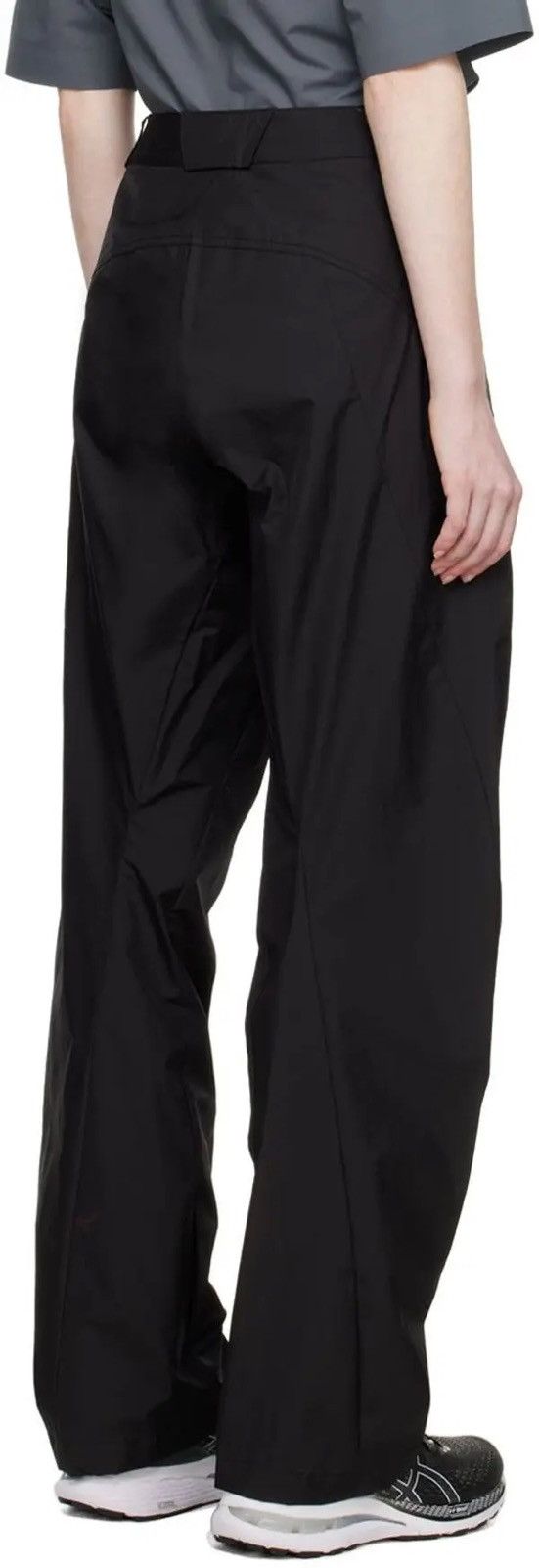 Hyein Seo Hyein Seo Black Shell Pants FW22 Size US 30 / EU 46 - 3 Thumbnail