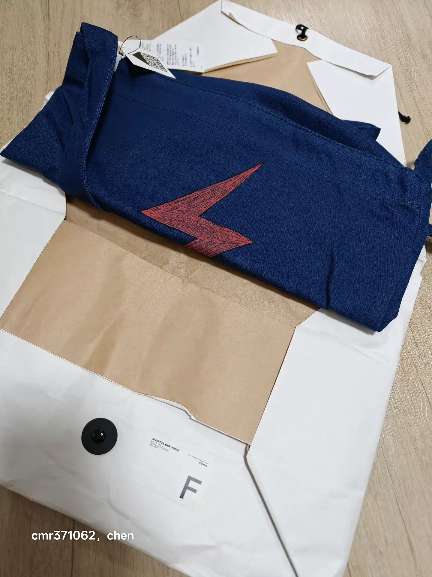 Visvim VISVIM 17SS SPOT MUSETTE BAG (FREE) Blue Cross/Shoulder Bag Size ONE SIZE - 5 Thumbnail
