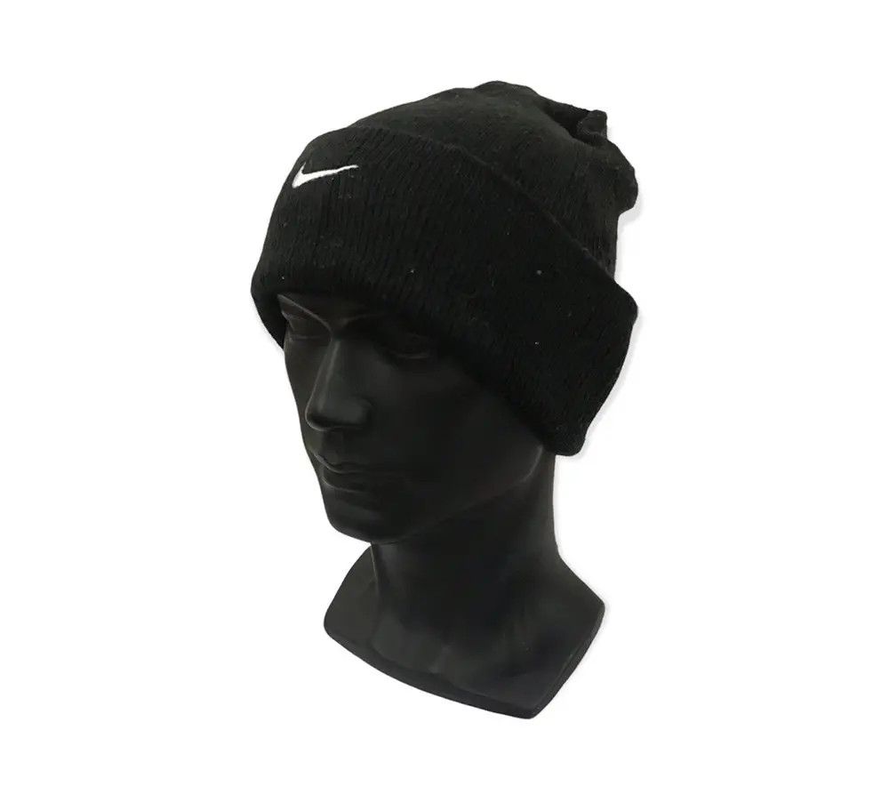 Nike Nike swoosh Plain Beanie Hat Size ONE SIZE - 2 Thumbnail