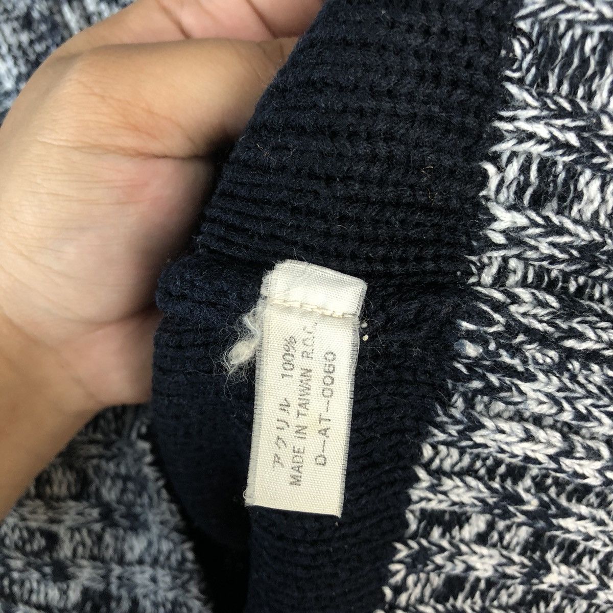 Homespun Knitwear Mastery Grey sweater Knitwear vintage #A1057 Size US L / EU 52-54 / 3 - 11 Thumbnail