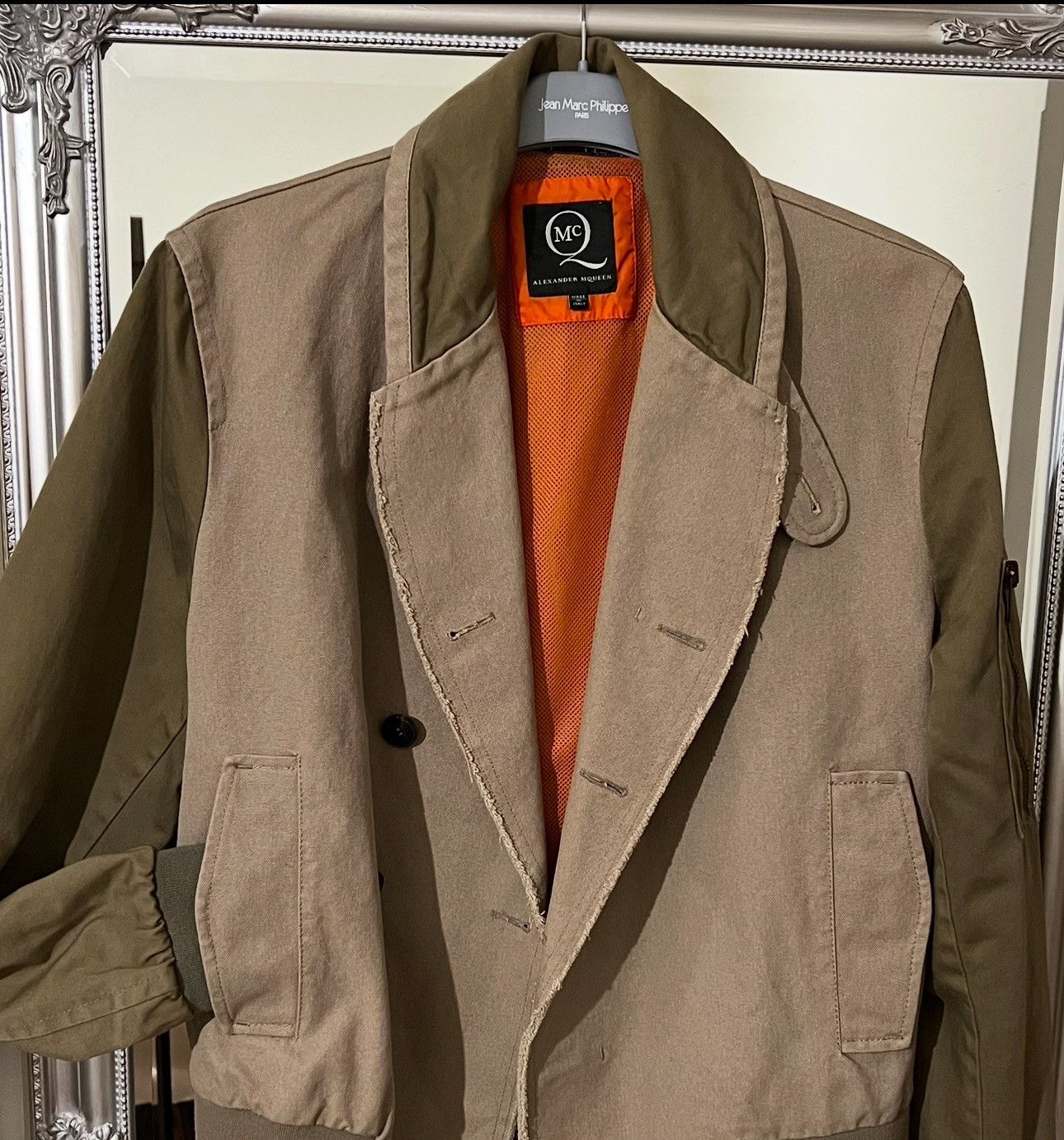 Alexander McQueen McQ by Alexander McQueen - Khaki Canvas Jacket Size US M / EU 48-50 / 2 - 2 Thumbnail