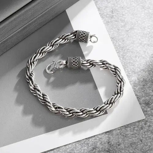 Other Y2k Metal Braided Chain Bracelet Size ONE SIZE - 3 Thumbnail