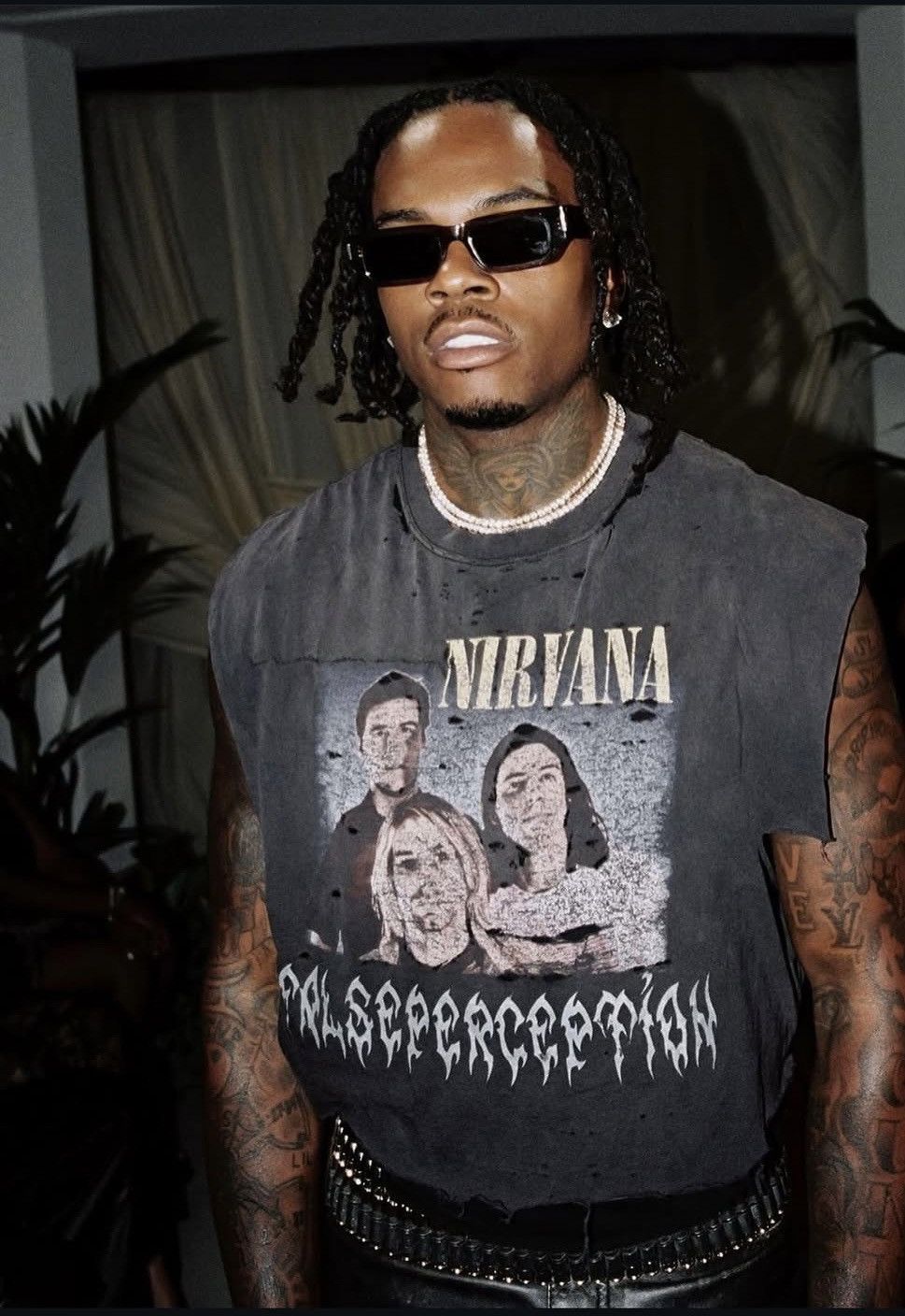 Designer × Vintage × Young Thug False Perception reverse stiching t-shirt Size US M / EU 48-50 / 2 - 8 Thumbnail