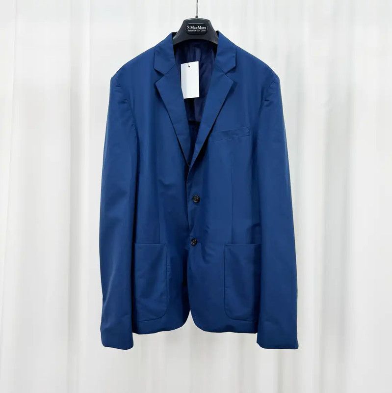 Prada Prada Men's Long Sleeve Blue Nylon Jacket Size US XL / EU 56 / 4 - 1 Thumbnail