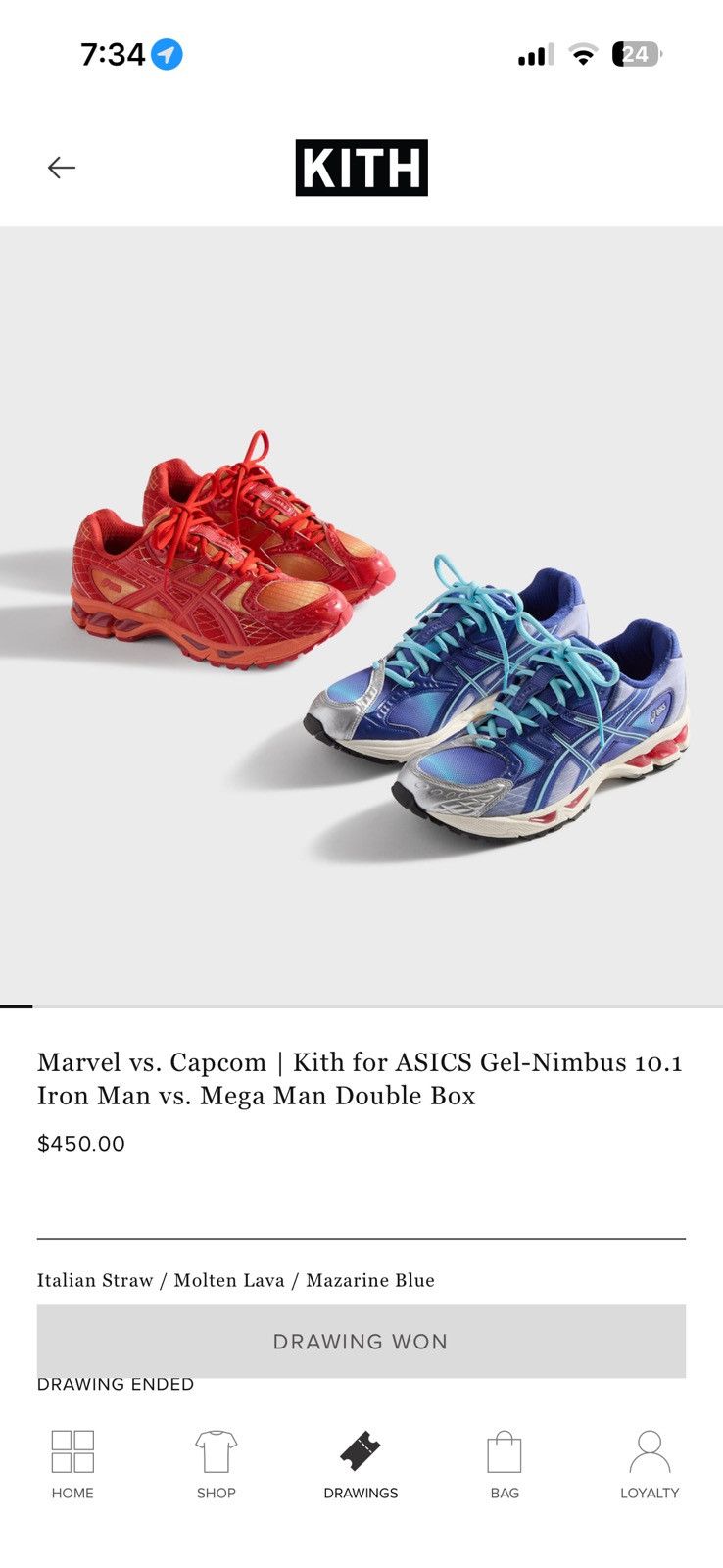 Asics × Kith × Marvel Comics Kith X marvel vs capcom x asics iron man mega man comic Size US 8 / EU 41 - 1 Thumbnail