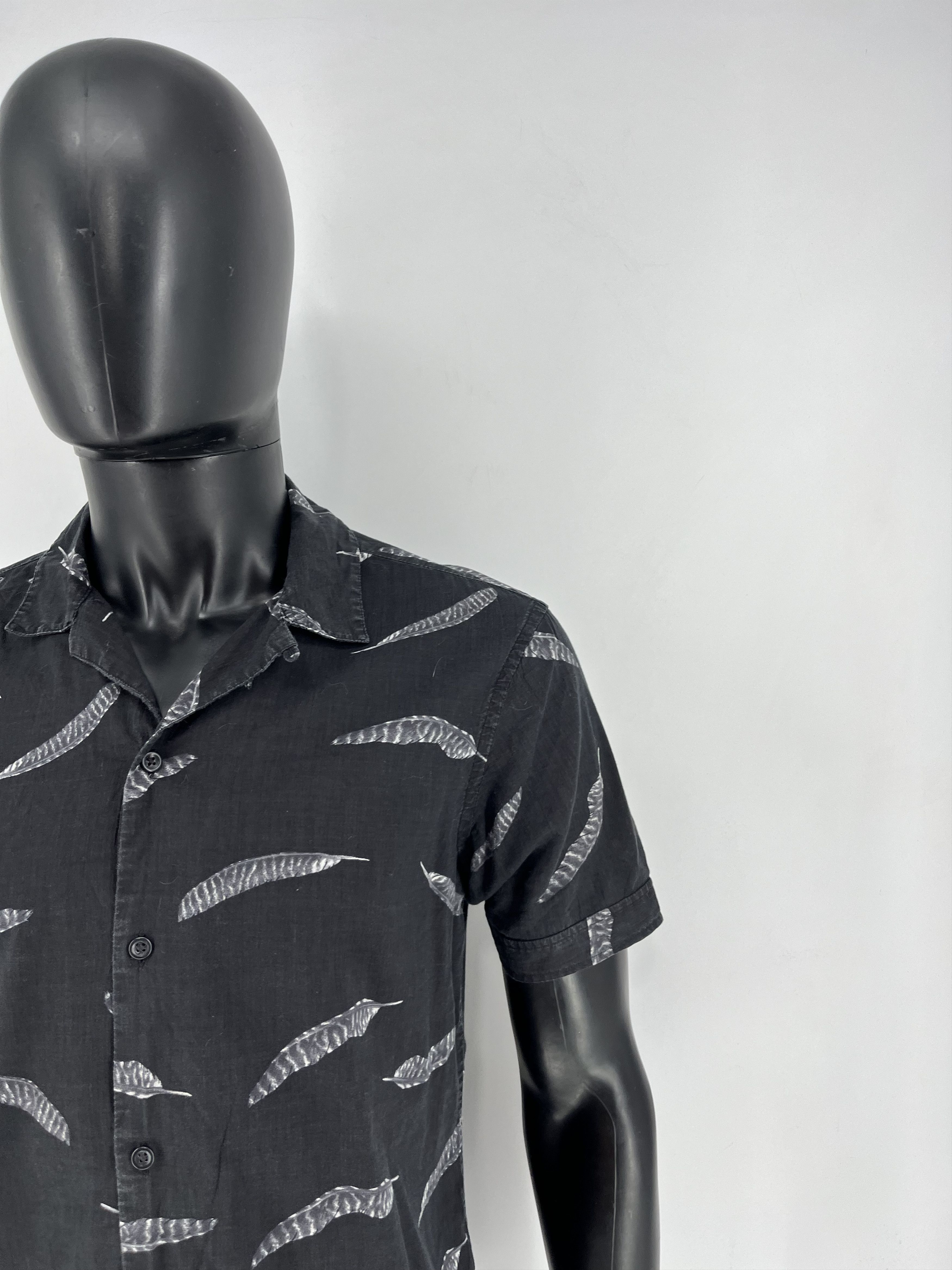 Allsaints × Vintage Vintage Y2K Allsaints Hawaiian Shirt Art Hype Size S Size US S / EU 44-46 / 1 - 7 Thumbnail