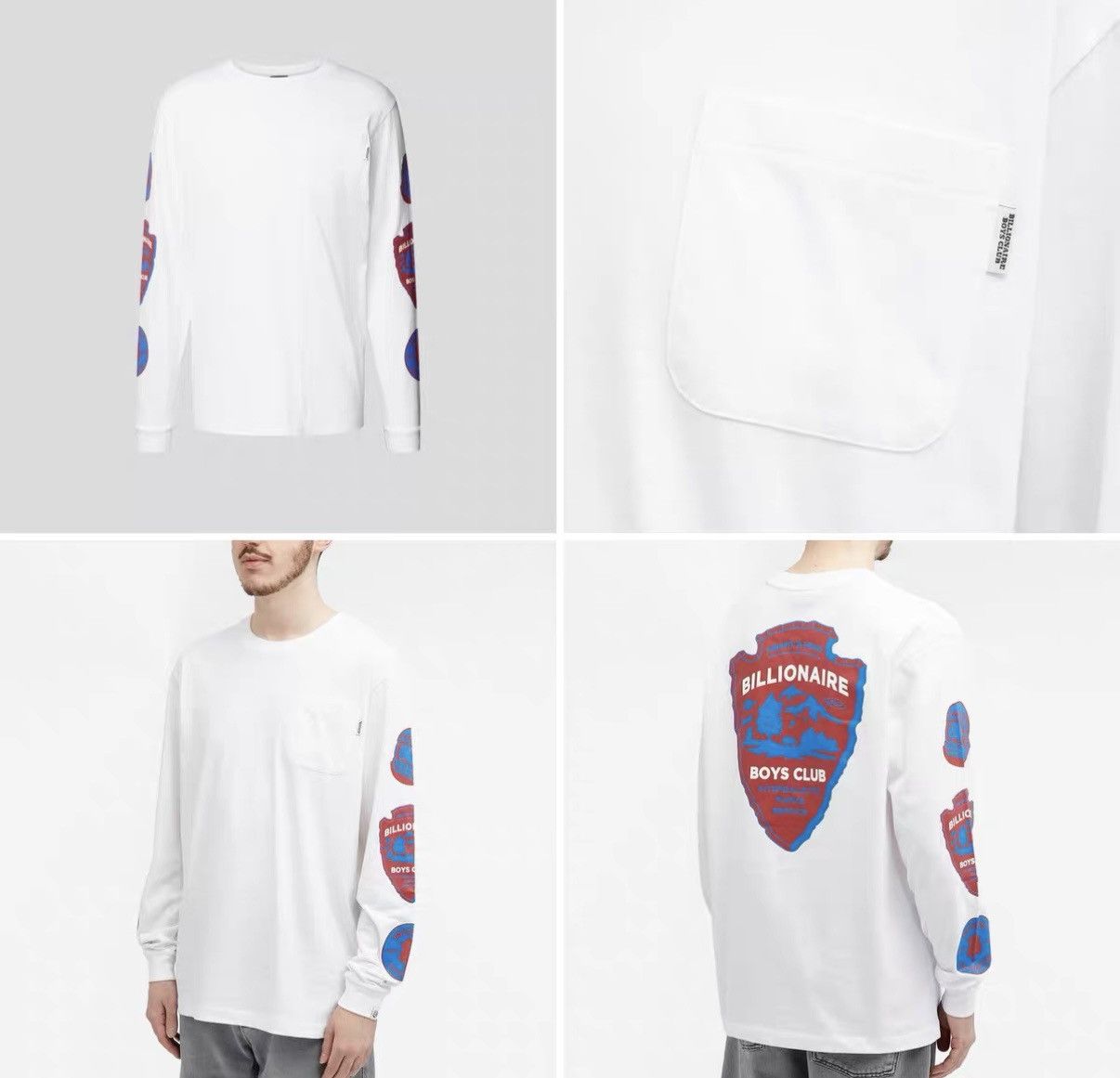 Billionaire Boys Club Long Sleeve Pocket T-Shirt Billionaire Boys Club Size US M / EU 48-50 / 2 - 3 Thumbnail