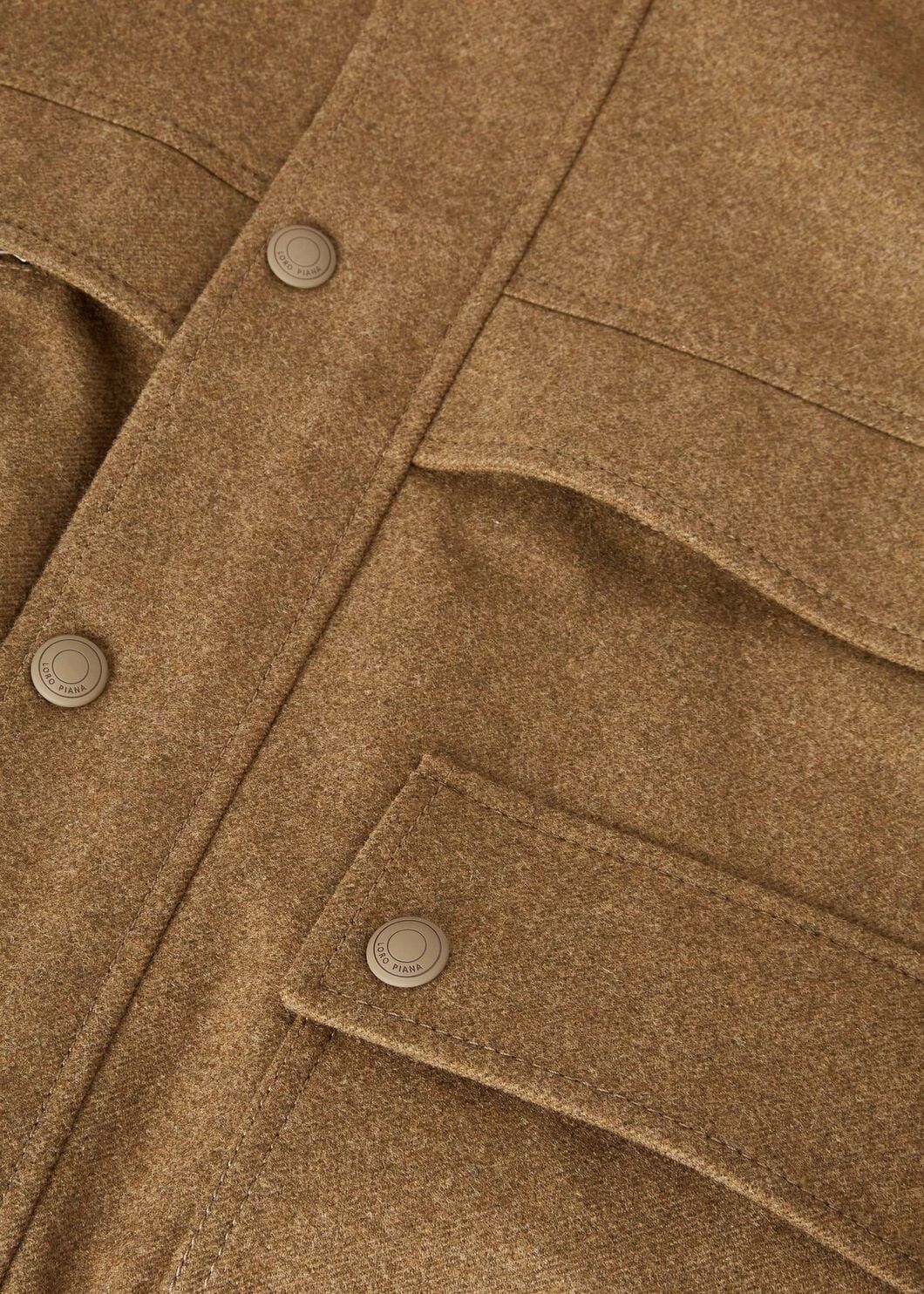Loro Piana o1w1db10725 FAO3113 Tristar Bomber Jacket in Brown Size US S / EU 44-46 / 1 - 7 Thumbnail