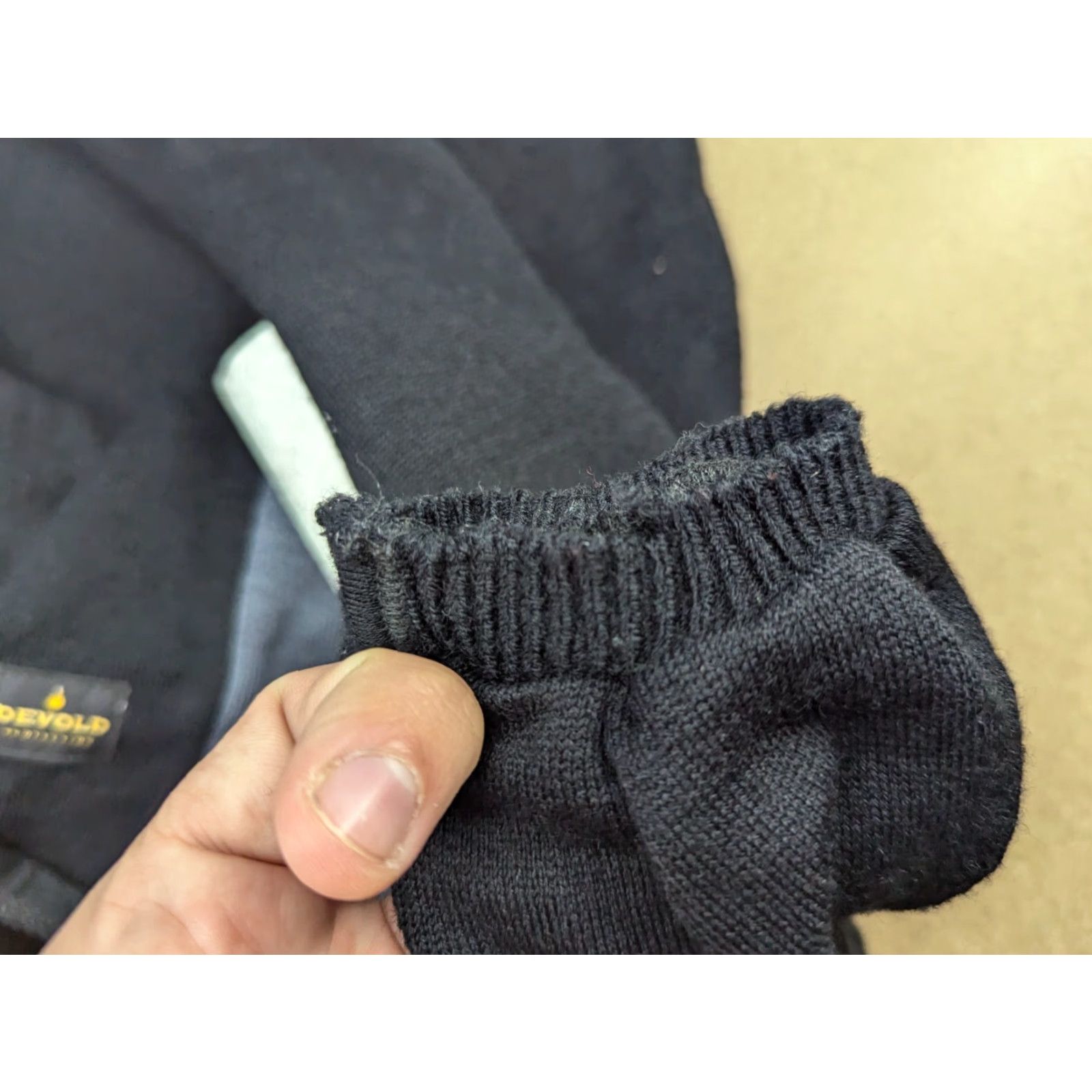 Vintage Devold Thermal Jacket Mens XL Black Full Zip 100% Merino Wool Work Outdoor Size US XL / EU 56 / 4 - 7 Thumbnail
