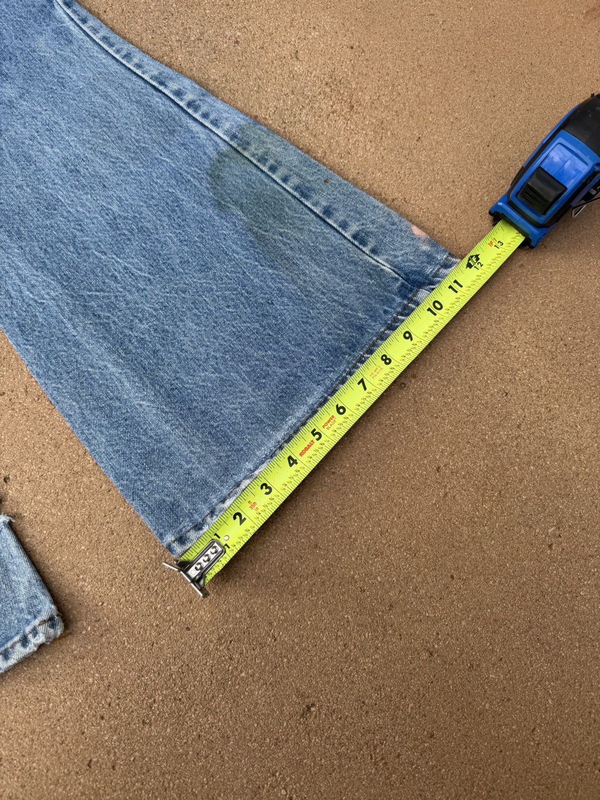 Levi's Vtg 80’s Levi’s 684 Orange Tab Bellbottom Flare Jeans 29x29 Size US 29 - 12 Thumbnail