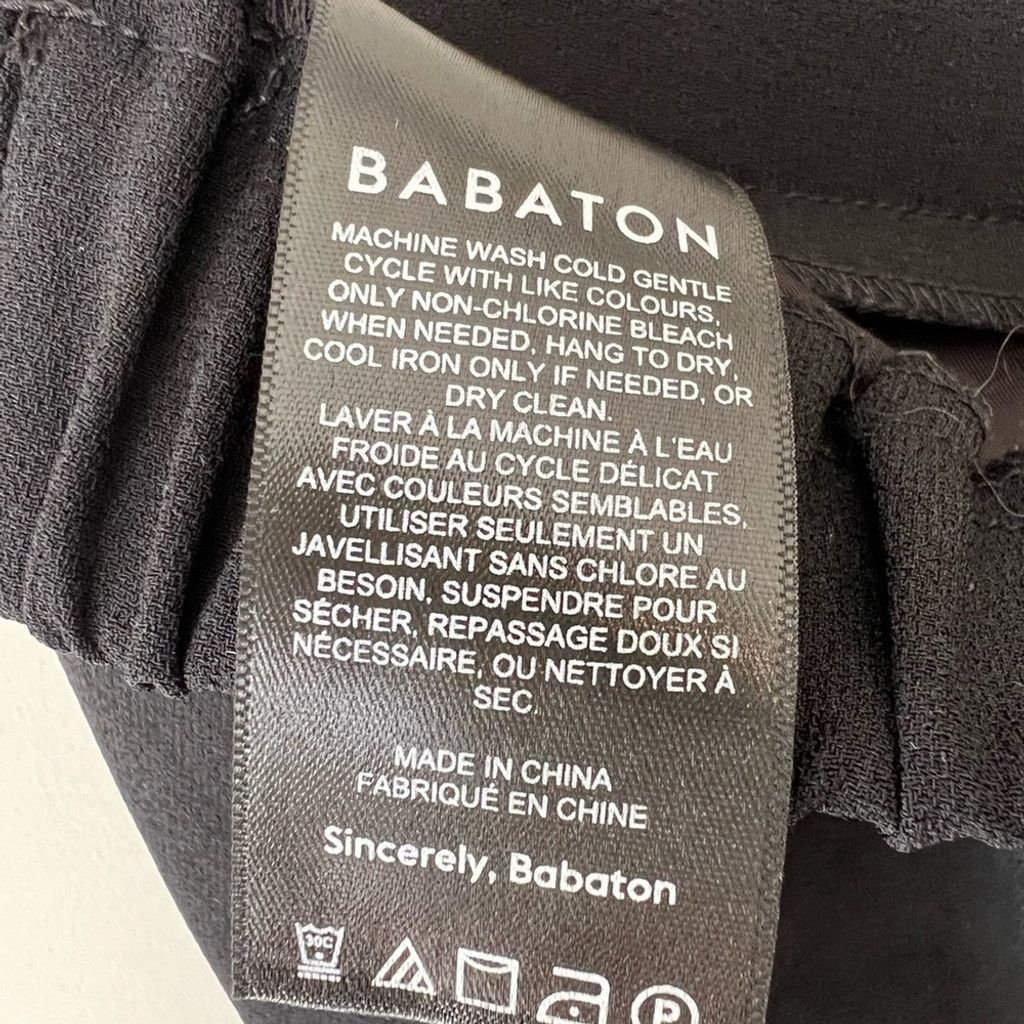 Aritzia Babaton Black Capris Size 32" / US 10 / IT 46 - 4 Thumbnail