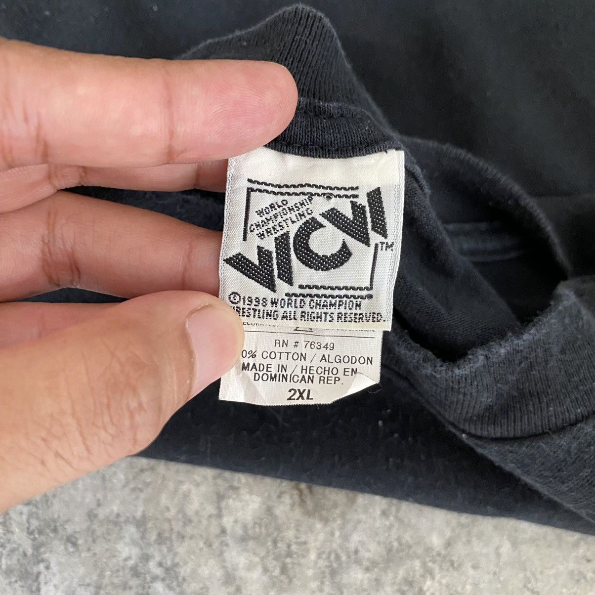 Vintage Vintage 1998 Kevin Nash “Too Sweet” WCW nWO Wresting Tee Size US XXL / EU 58 / 5 - 8 Thumbnail