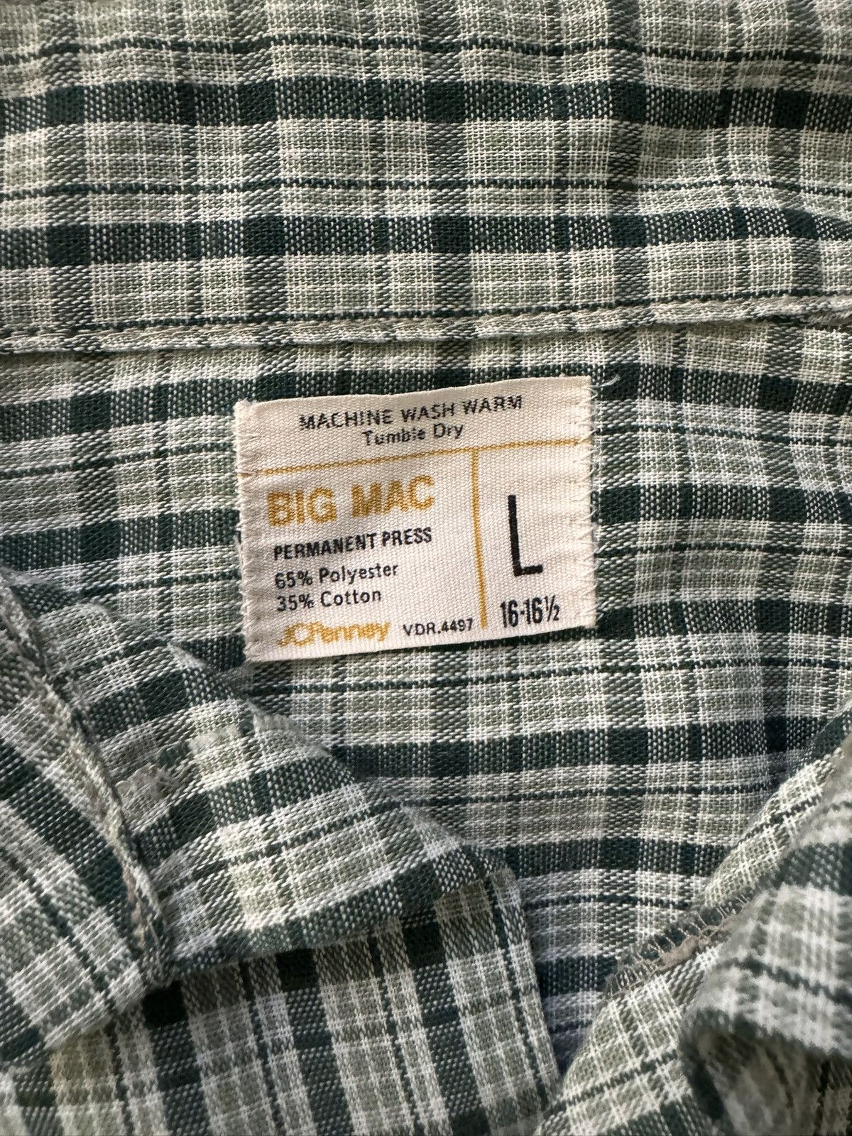 Big Mac Big Mac True Vintage Button Up Flannel Shirt Size US XL / EU 56 / 4 - 8 Thumbnail