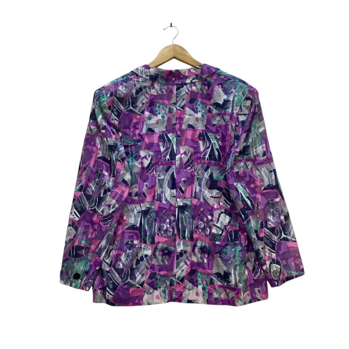 Japanese Brand 💥Art Ugas Fullprint Jacket Size M / US 6-8 / IT 42-44 - 2 Thumbnail