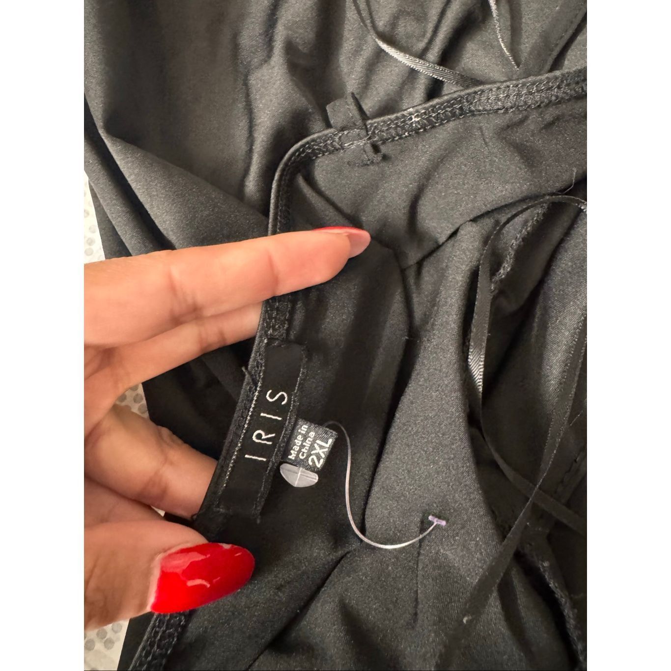 Other IRIS Black Rhinestone Strap Sleeveless Bodysuit – Size 2XL Size XXL / US 16-18 / IT 52-54 - 6 Thumbnail