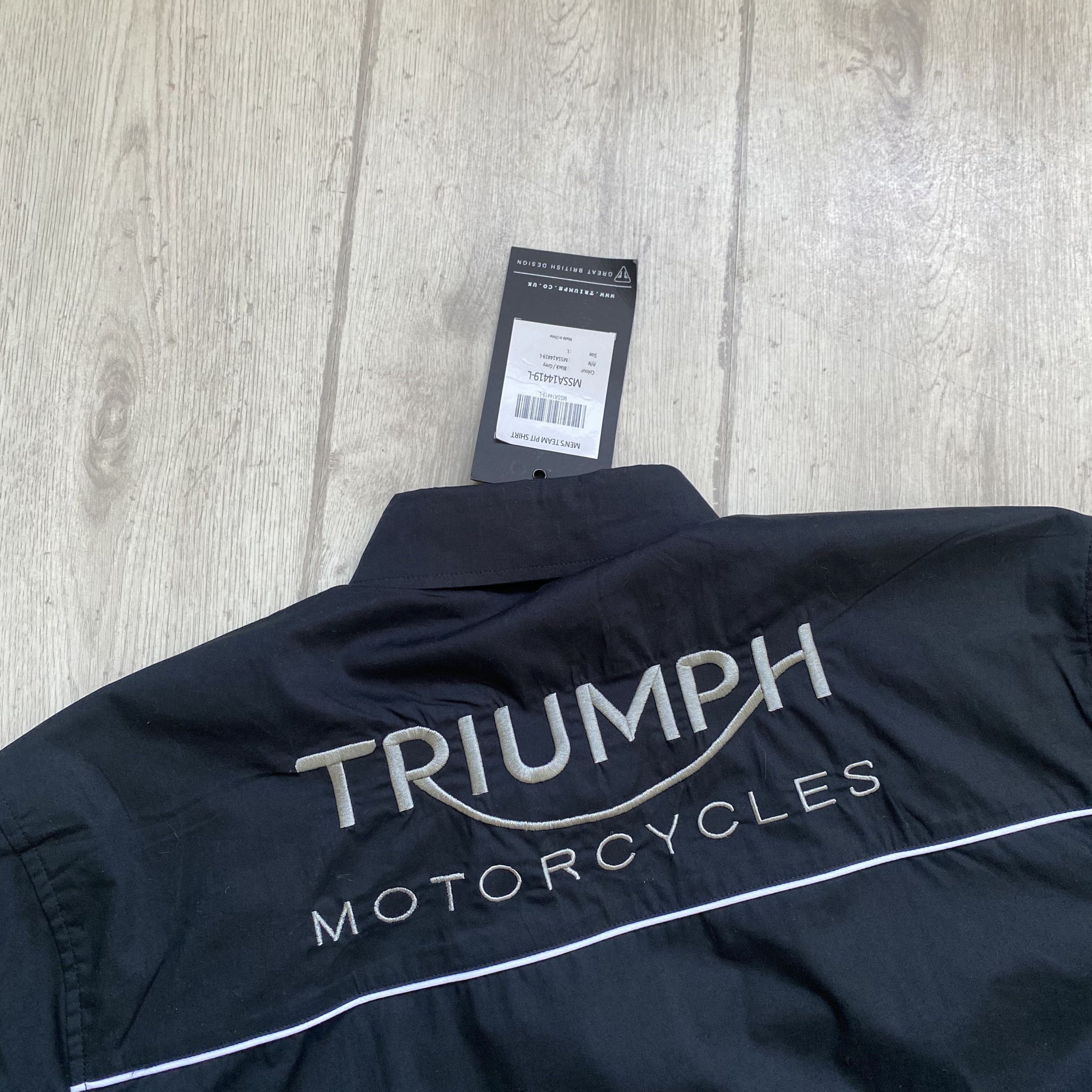 Harley Davidson 🏍️ Racing Moto Triumph shirt Short sleeve Harley Davidson Size US L / EU 52-54 / 3 - 7 Thumbnail