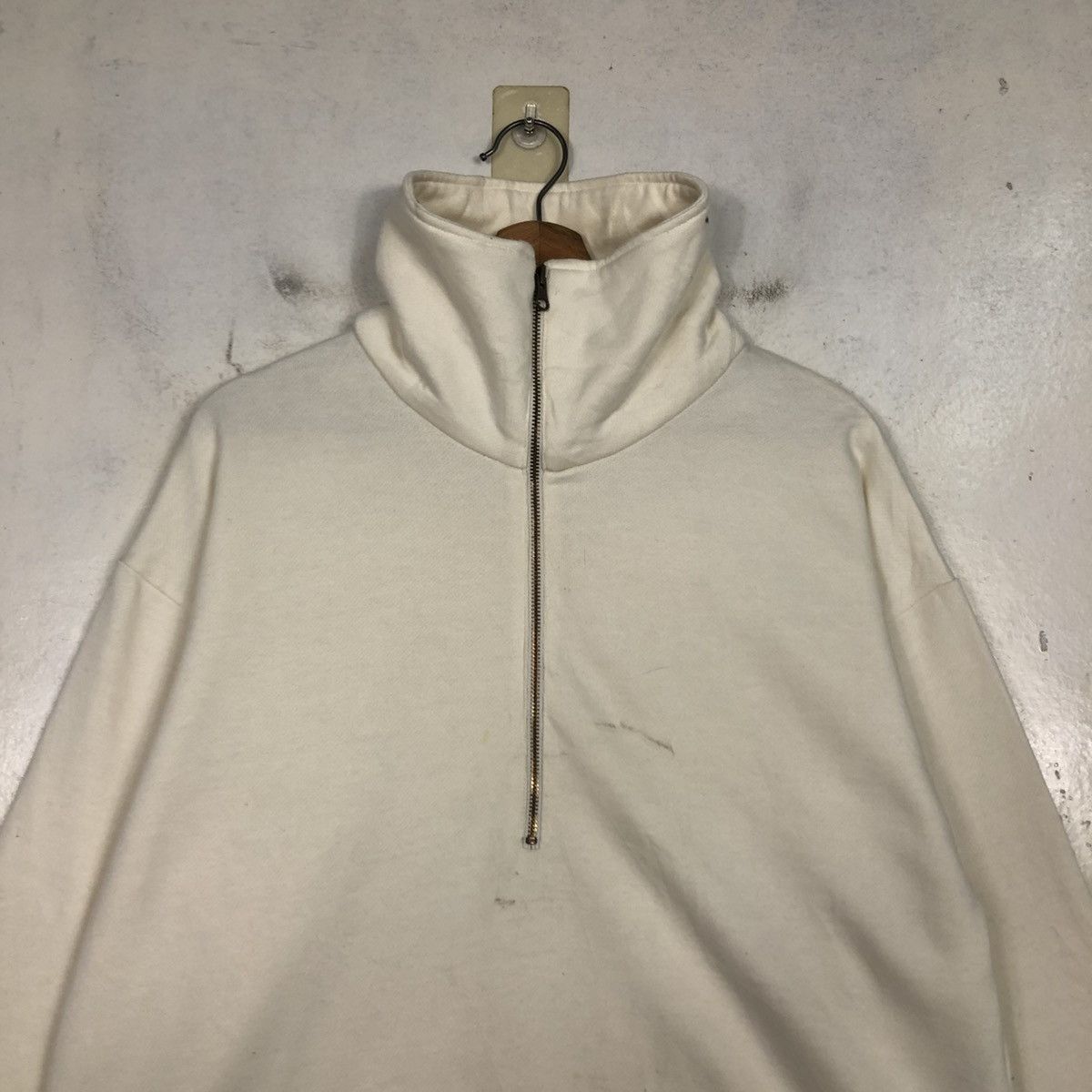 Japanese Brand 📌Vintage Lee Half Zipper Anorak Sweatshirt Collar Size US L / EU 52-54 / 3 - 5 Thumbnail