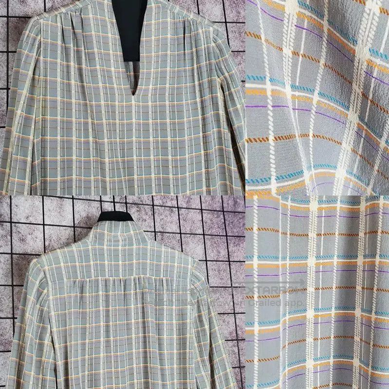 Dior Dior Silk Check Long Sleeve Shirt . Size M / US 6-8 / IT 42-44 - 3 Thumbnail