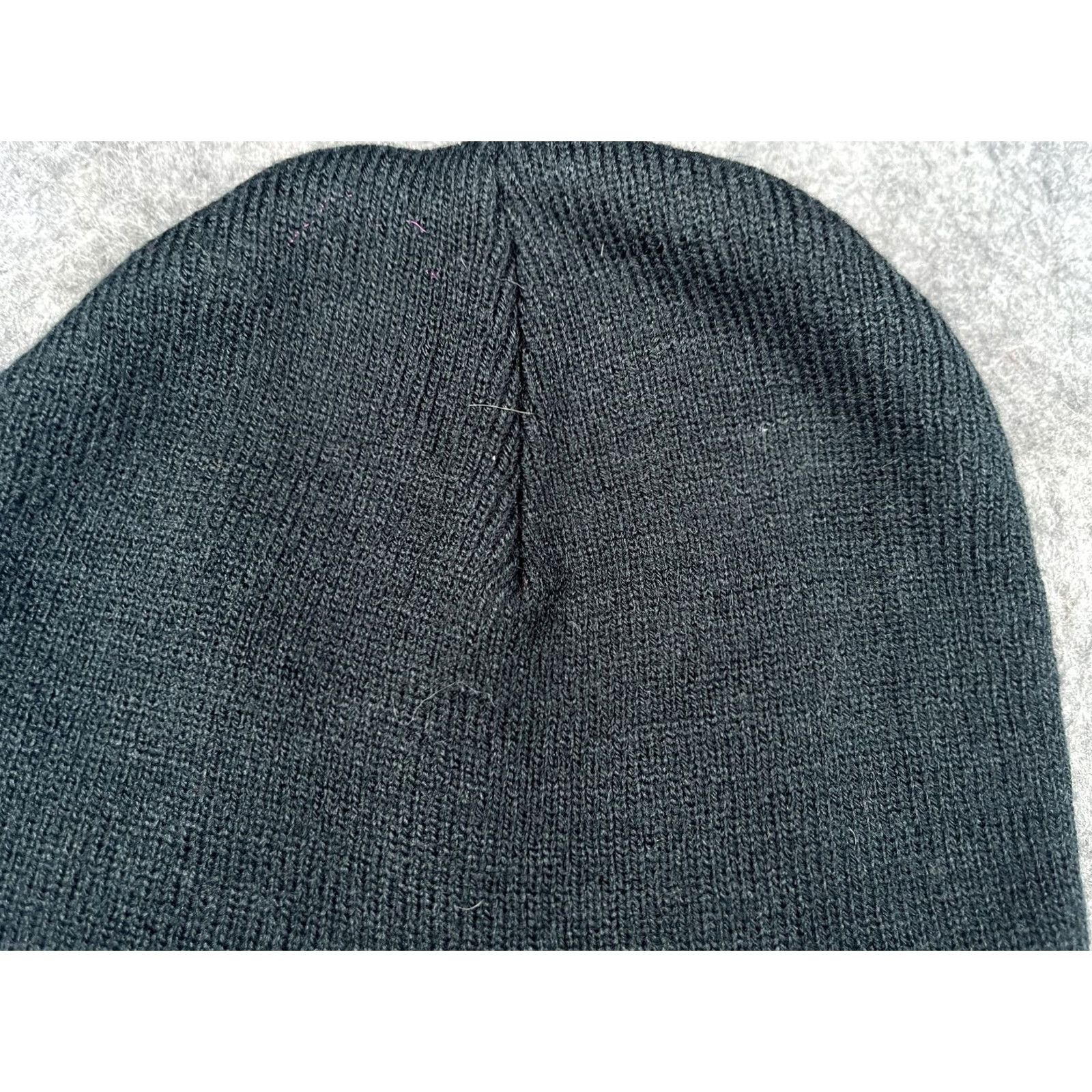 Port & Company Port & Company Hat Beanie Mens One Size Black Valley Steel Wire Company Winter Size ONE SIZE - 3 Thumbnail