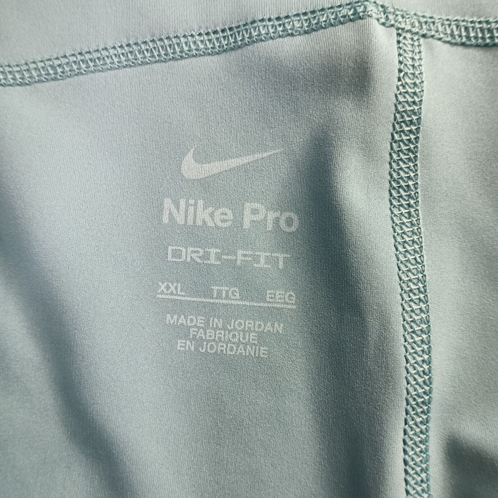 Nike Nike Pro Women's Biker Shorts 3" Ins Turquoise Size XXL Size 38" / US 16 / IT 52 - 3 Thumbnail