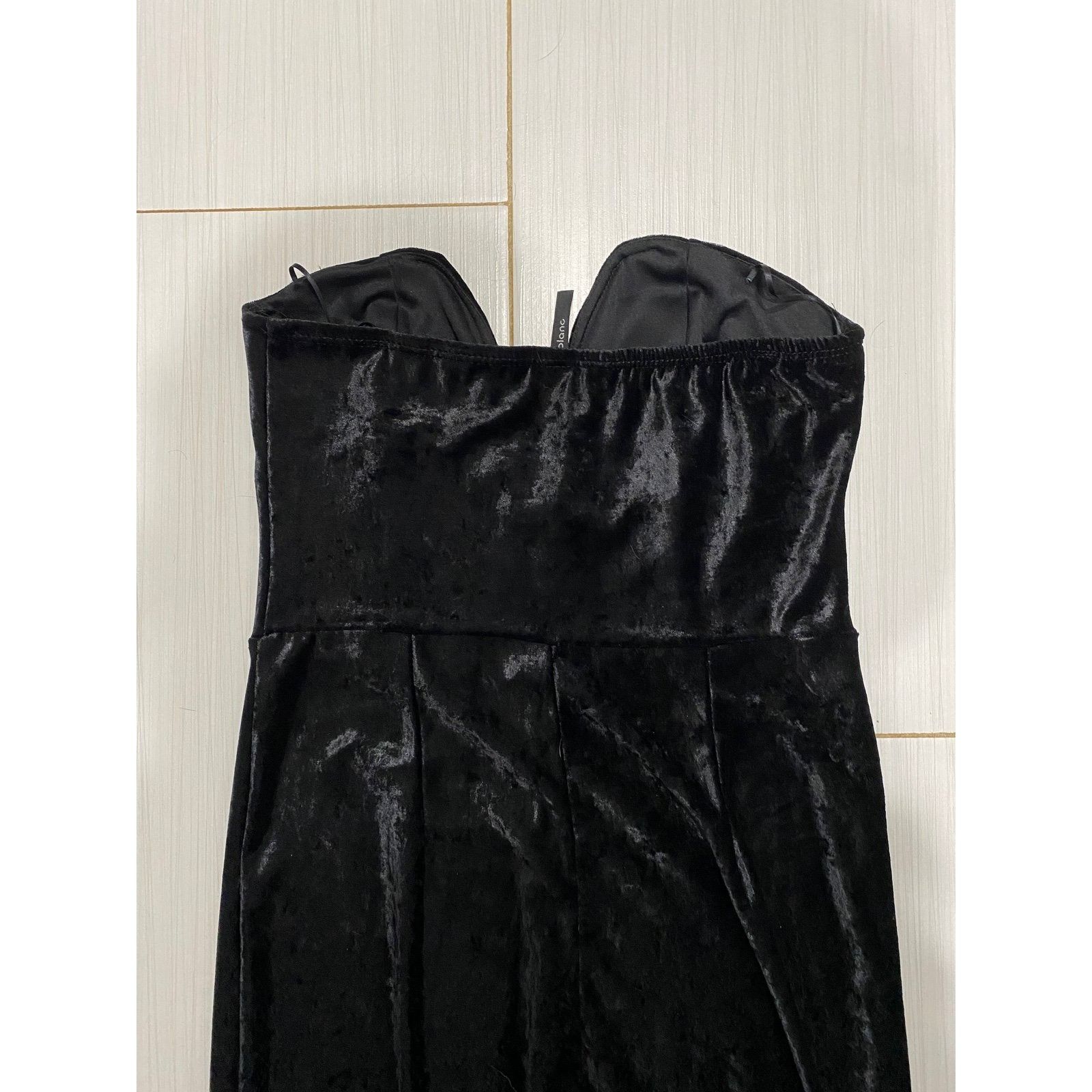 Other Beautiful Velvet Jumpsuit Strapless Romper Blanc Womens Sz 4 Size 27" / US 4 / IT 40 - 9 Thumbnail