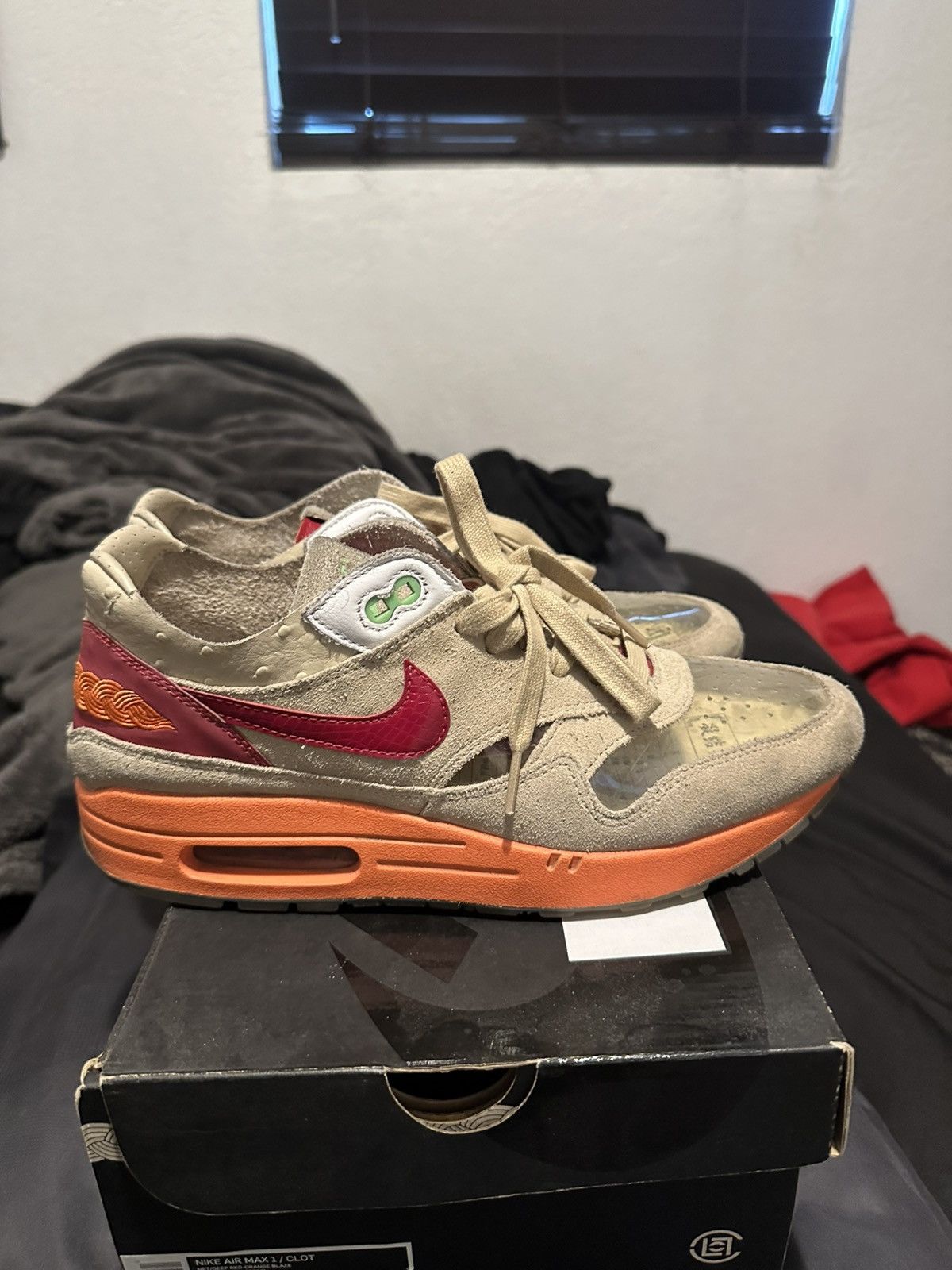 CLOT × Nike Air Max 1 / CLOT Size US 9.5 / EU 42-43 - 3 Thumbnail