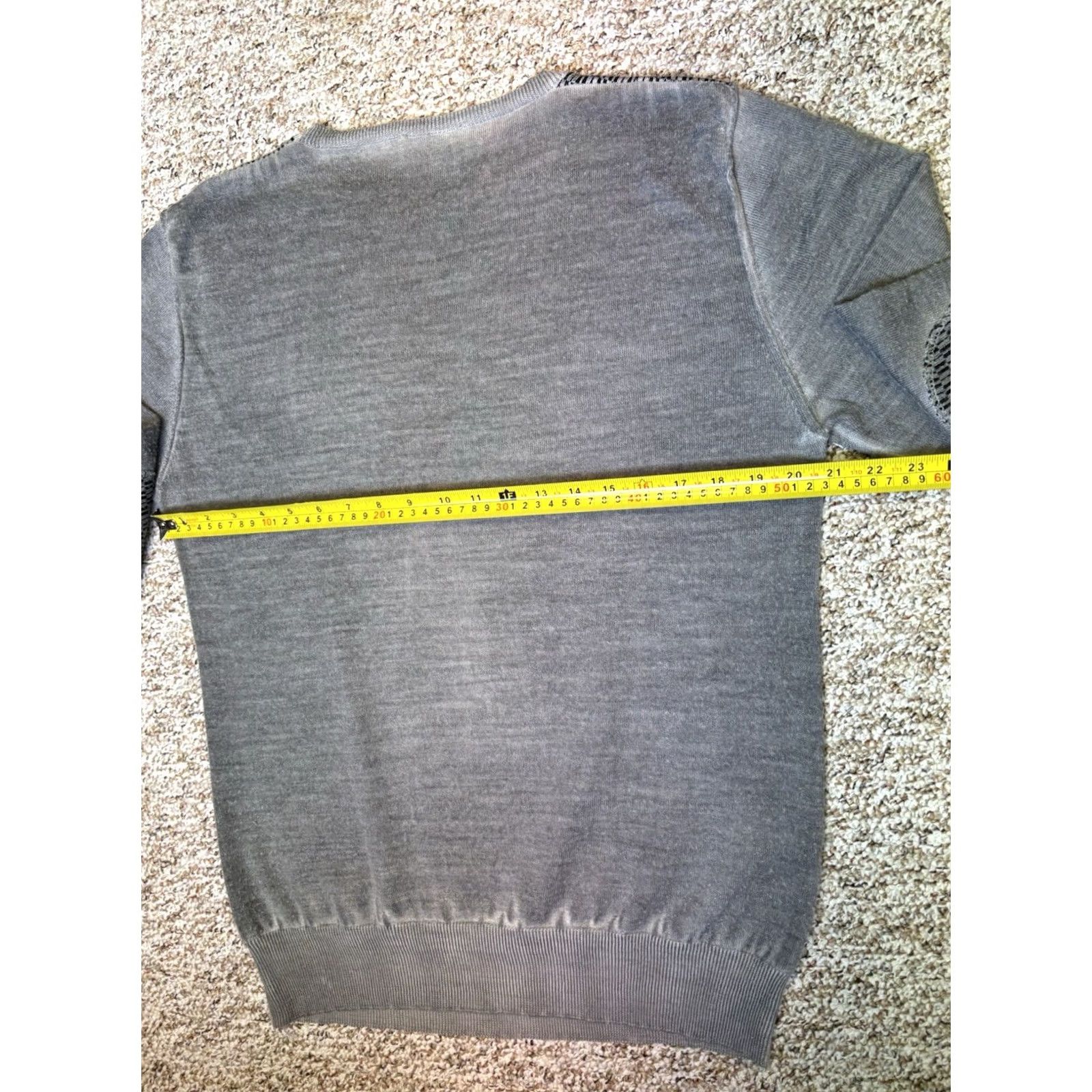 Vintage VINTAGE Risskio Wool Blend Sweater W/ Elbow Pads Made In Italy • Mens Size Large Size US L / EU 52-54 / 3 - 7 Thumbnail