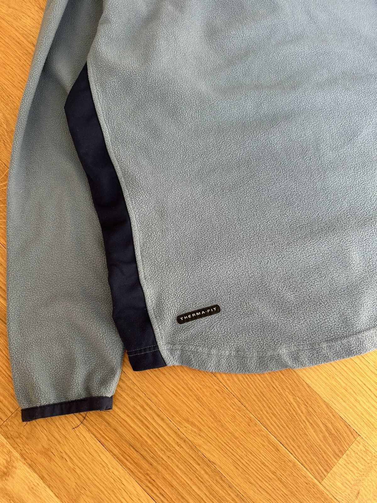 Nike Vintage Nike 1/4 Zip Fleece Jacket Neck Swoosh Logo Size US XL / EU 56 / 4 - 13 Thumbnail