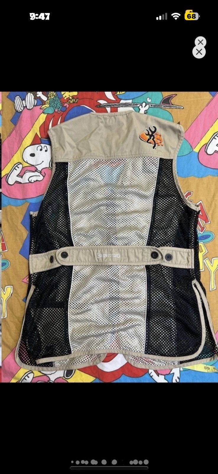 Vintage ***FINAL DROP***RARE 00s BROWNING HUNTING TECHNICAL VEST M-L Size US L / EU 52-54 / 3 - 7 Thumbnail