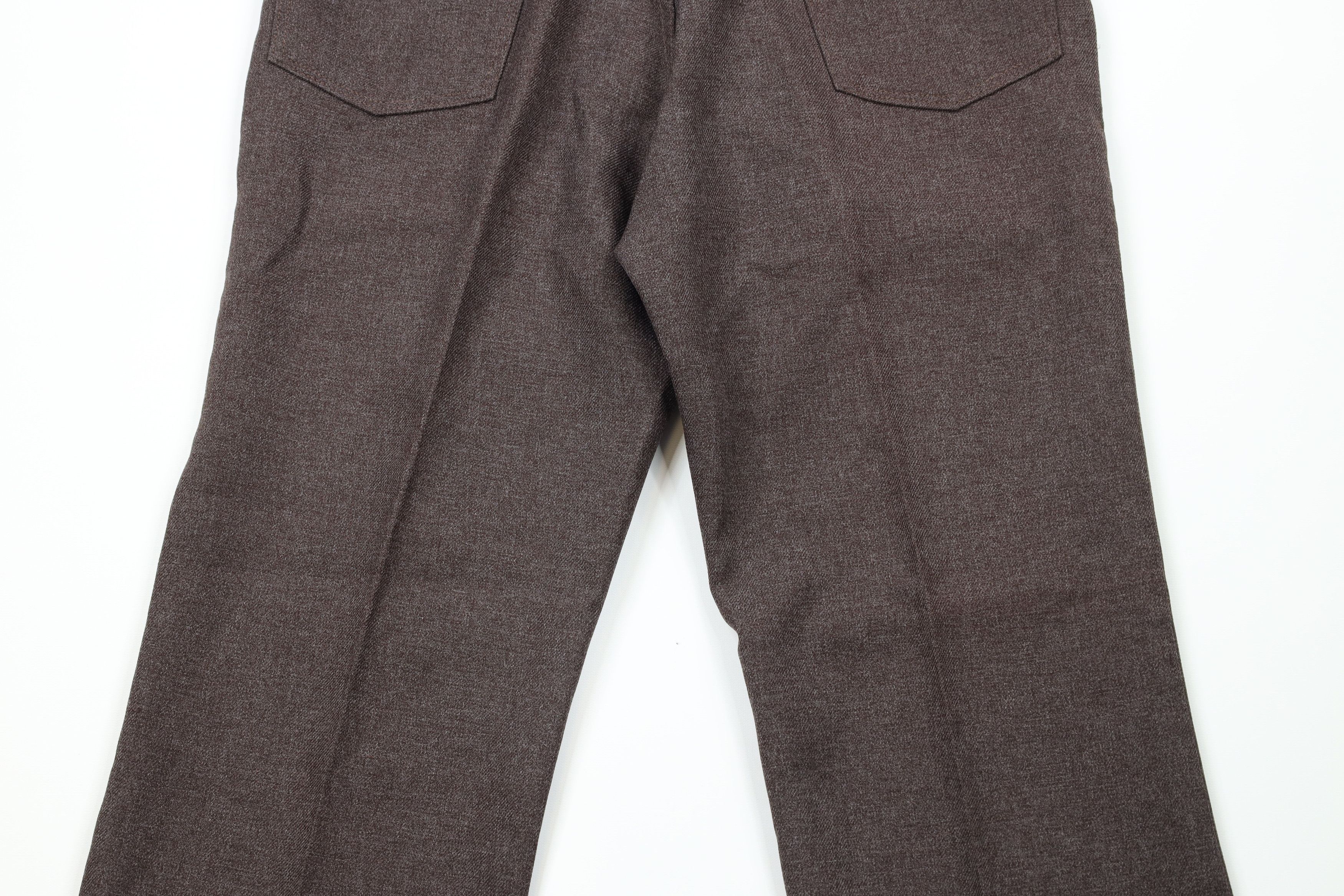 Vintage × Wrangler Vintage 90s Wrangler Wide Leg Pants Heather Brown USA Size US 36 / EU 52 - 12 Thumbnail
