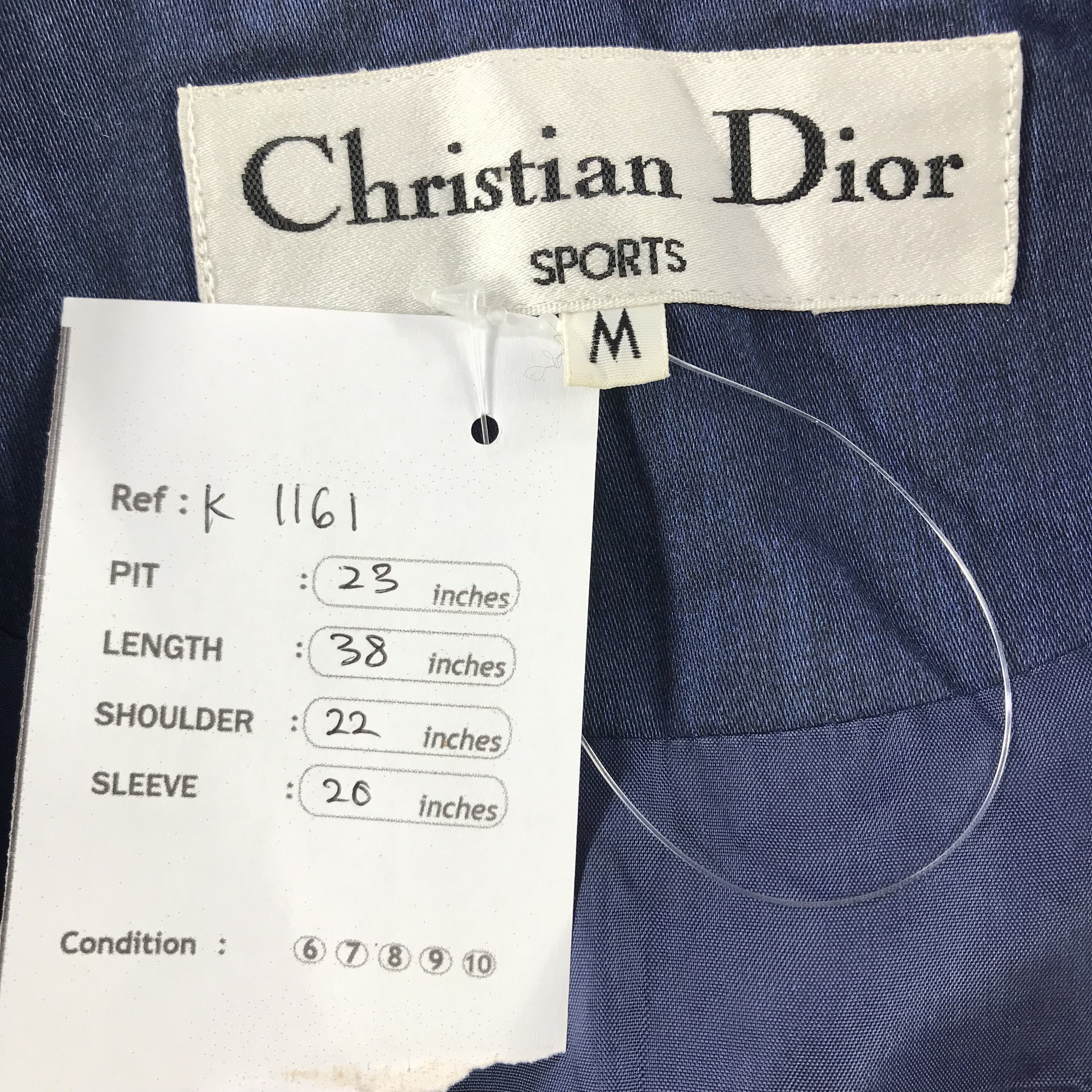 Christian Dior Monsieur × Vintage Vintage Christian Dior Sports Coach Jacket Size US M / EU 48-50 / 2 - 10 Thumbnail