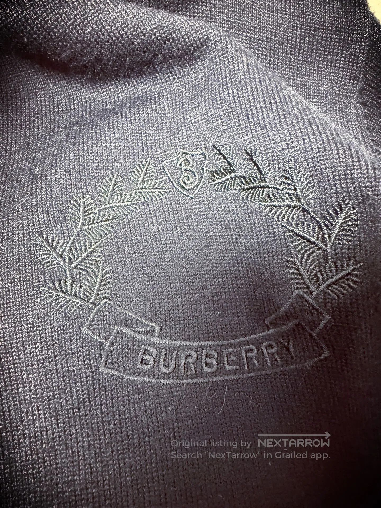 Burberry Burberry Black Wool Sweater XL. Size US XL / EU 56 / 4 - 3 Thumbnail