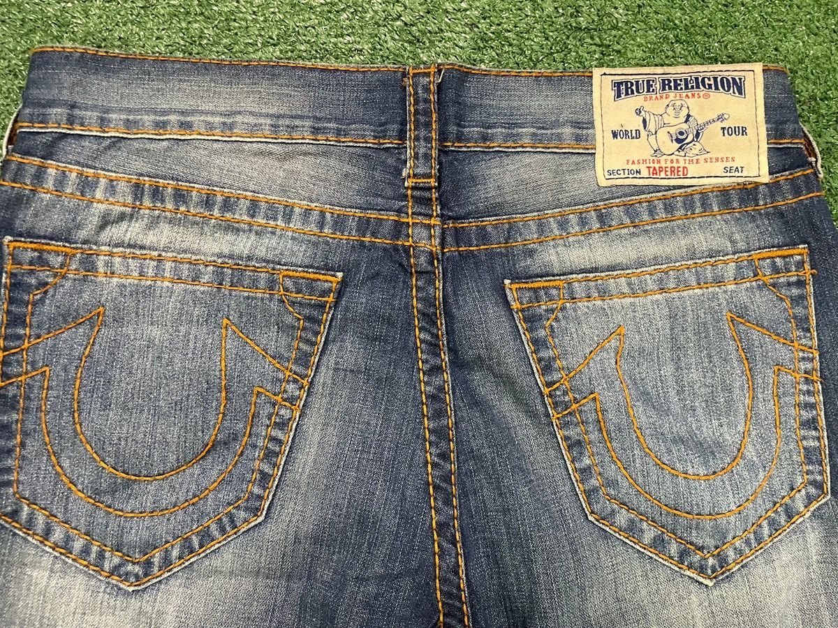True Religion True Religion orange stitch jeans Size US 34 / EU 50 - 6 Thumbnail