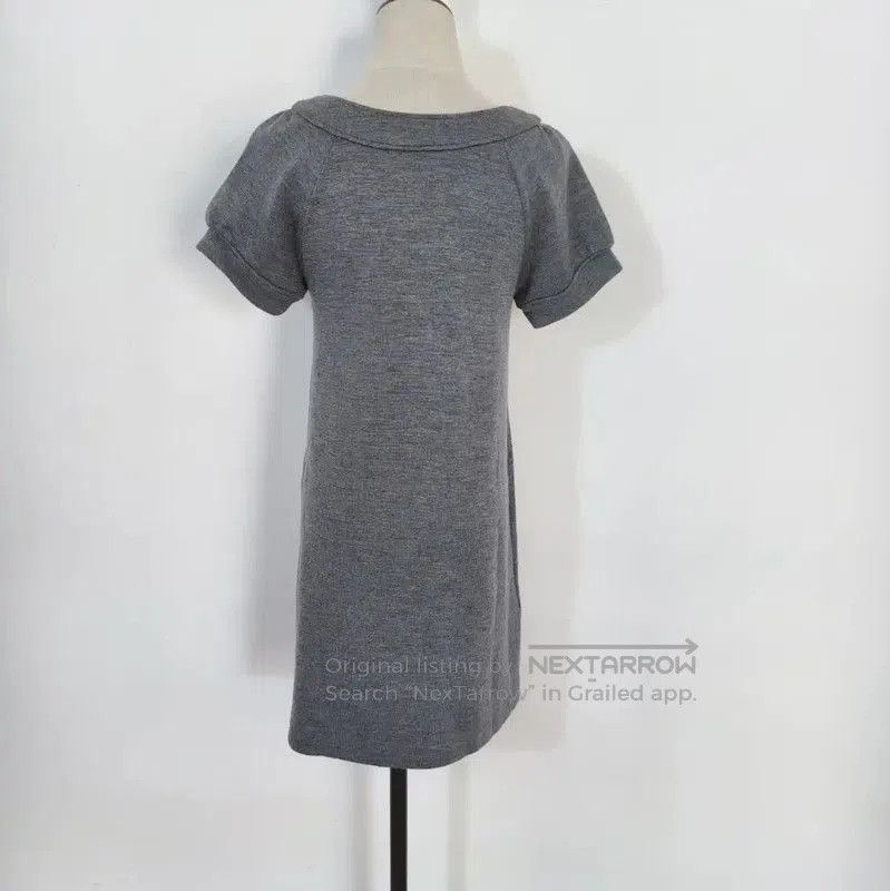 Burberry Burberry Gray Wool Dress for Women. Size M / US 6-8 / IT 42-44 - 4 Thumbnail