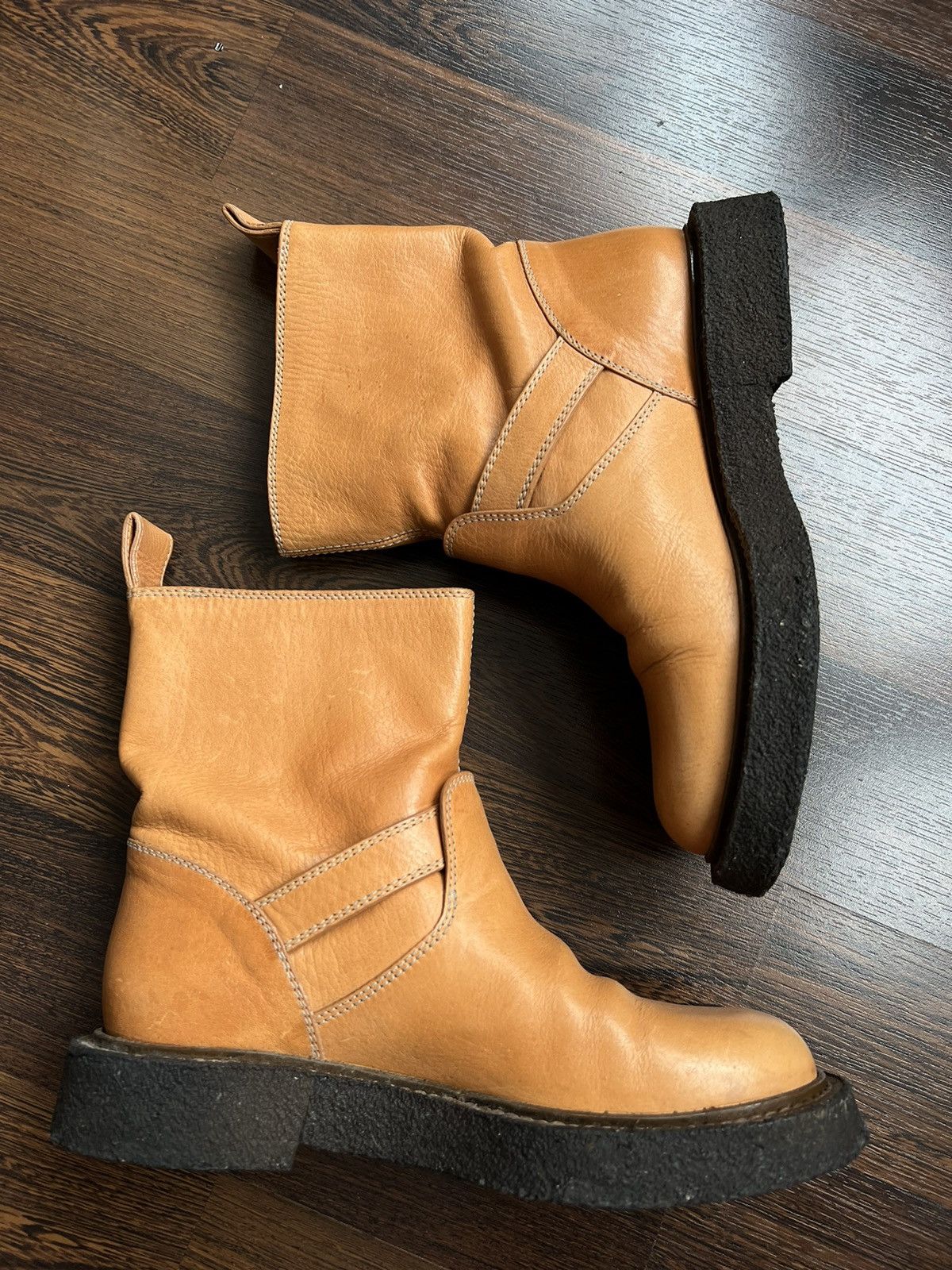Maison Margiela Maison Martin Margiela leather boots Size US 6.5 / IT 36.5 - 6 Thumbnail