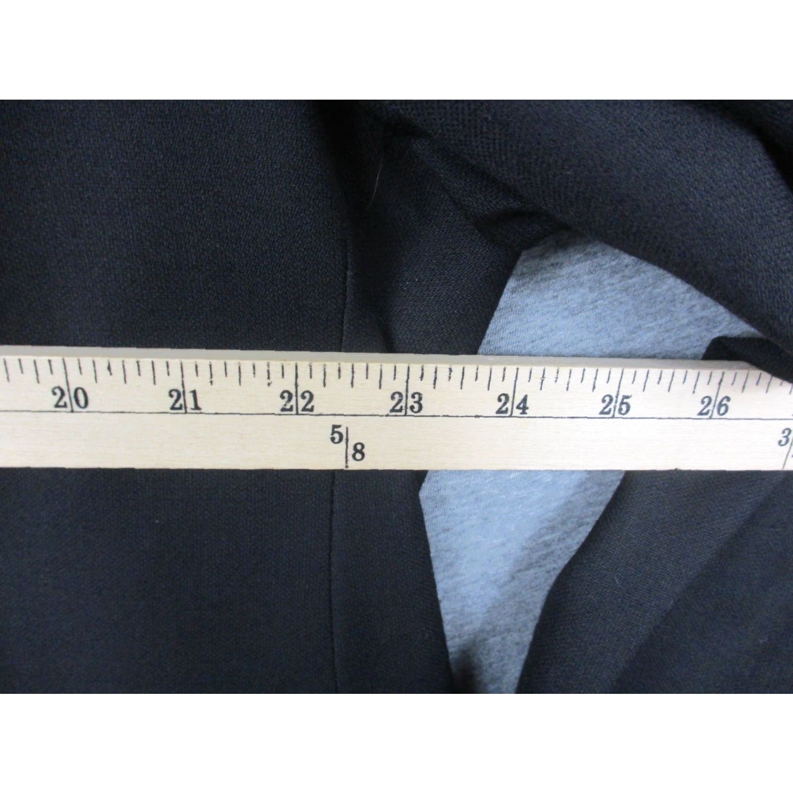 Ralph Lauren LAUREN RALPH LAUREN Wool Sport Jacket Blazer 46R Black Notch Lapel Men's Wool Tweed Sportcoat Vintage? Size 46R - 7 Thumbnail