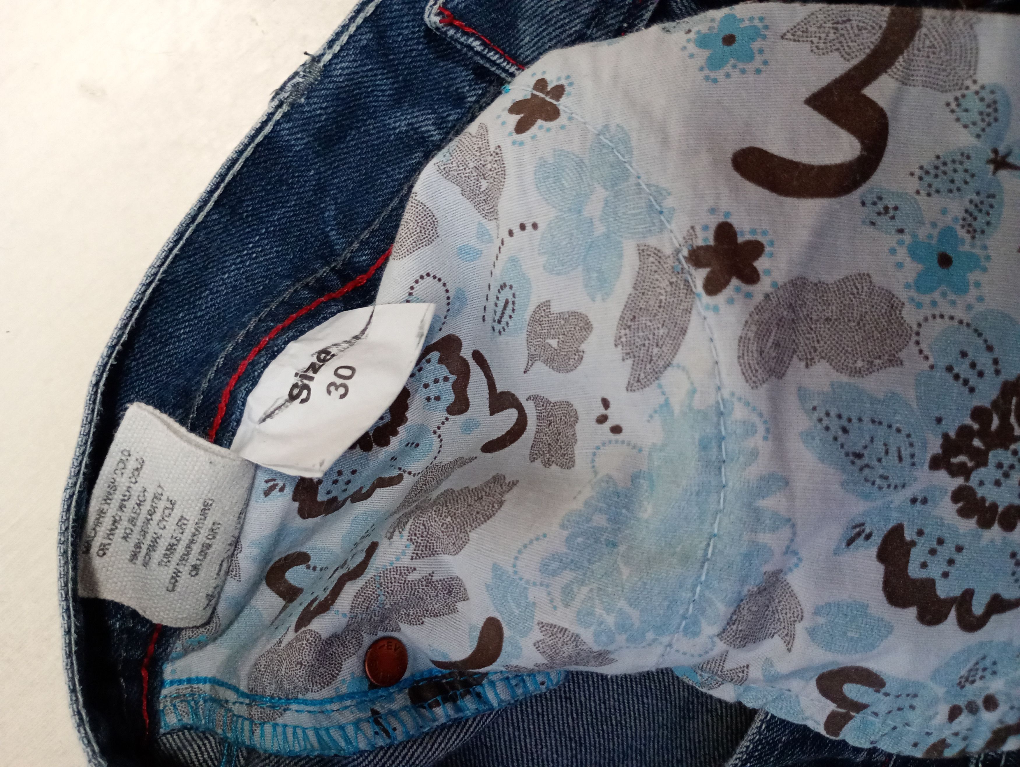 Evisu Evisu Ev.Genes Blue Selvege Jeans Vintage Size US 30 / EU 46 - 10 Thumbnail