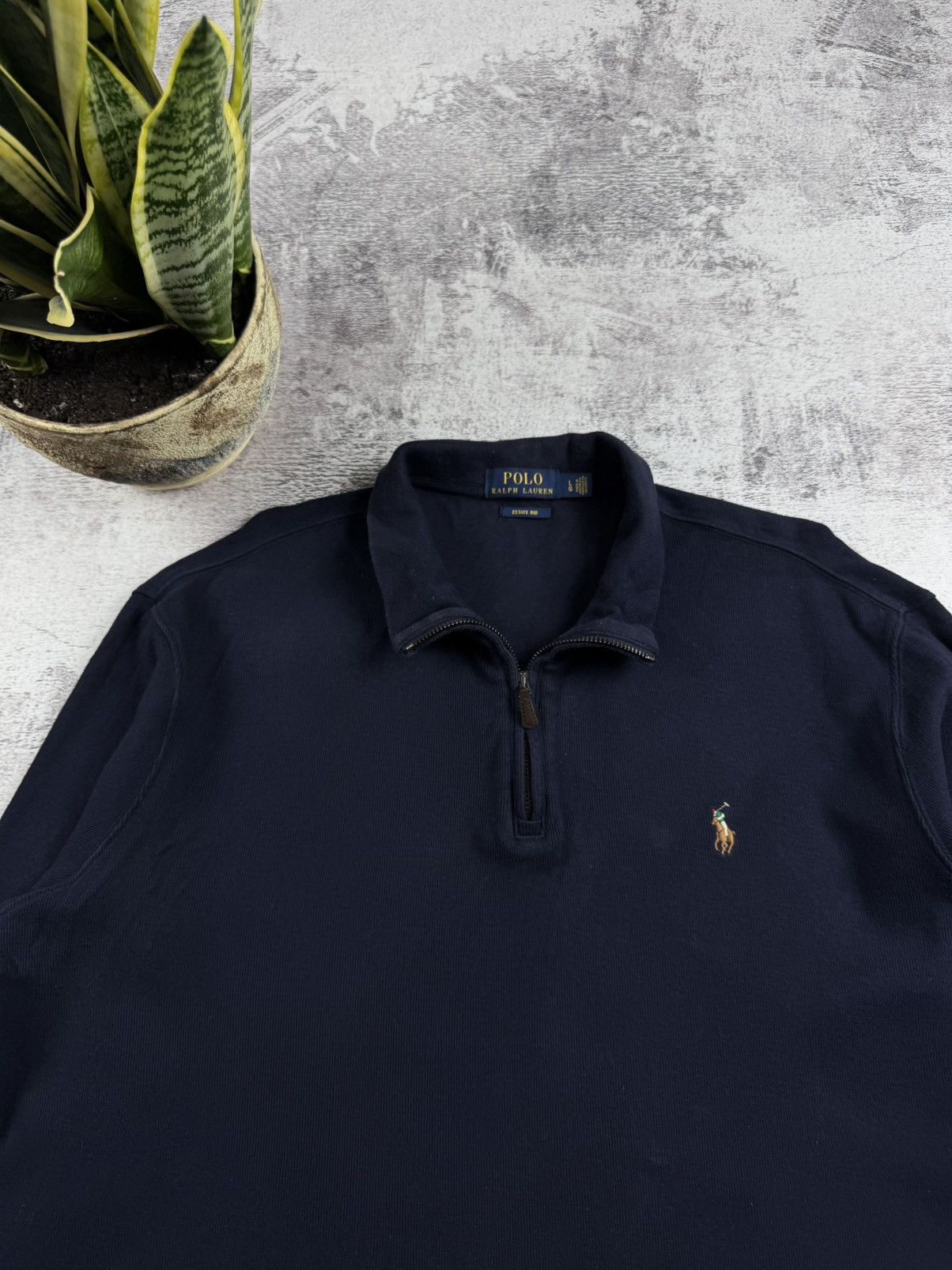 Polo Ralph Lauren Polo Ralph Lauren PRL 1/3 Zip Sweatshirt Hoodie Pullover Size US L / EU 52-54 / 3 - 6 Thumbnail