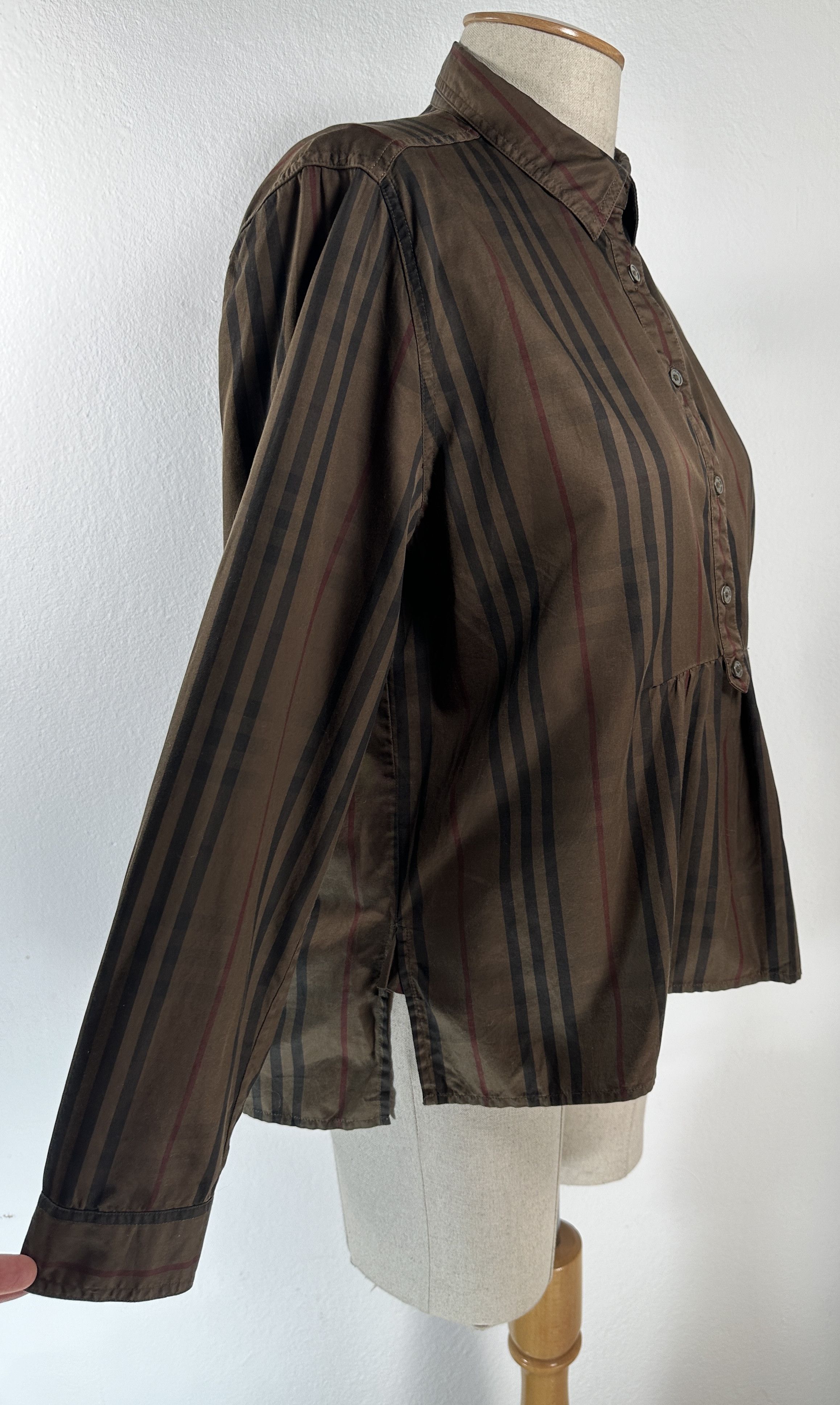 Burberry Tartan top blouse Size XL / US 12-14 / IT 48-50 - 3 Thumbnail