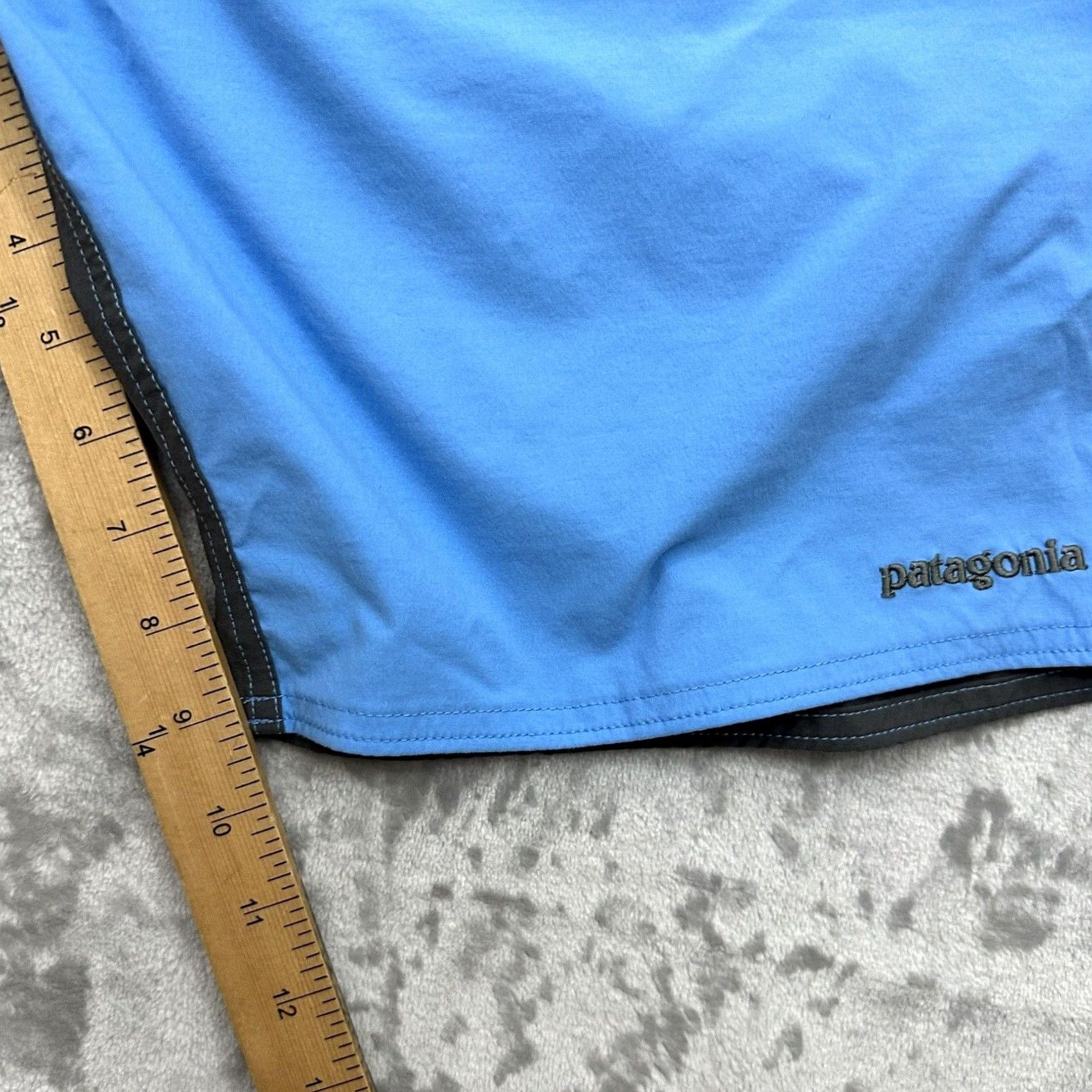 Patagonia Patagonia Board Shorts Men's 36 Blue Black Stretch Wavefarer Swim Beach Size US 36 / EU 52 - 6 Thumbnail