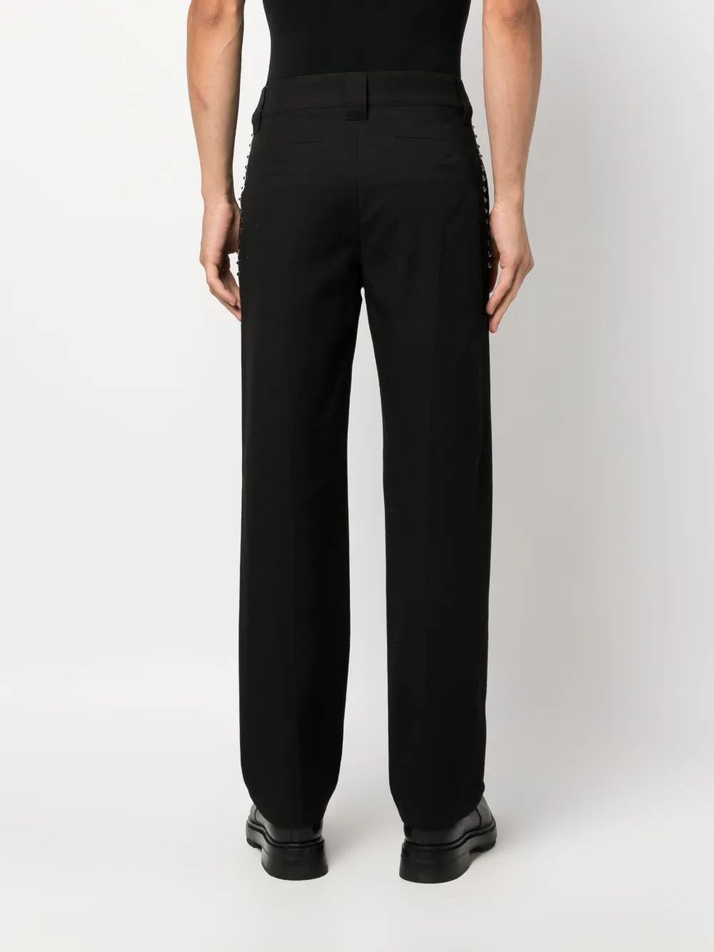 Valentino o1y0525 Casual Pant in Black Size US 36 / EU 52 - 4 Thumbnail