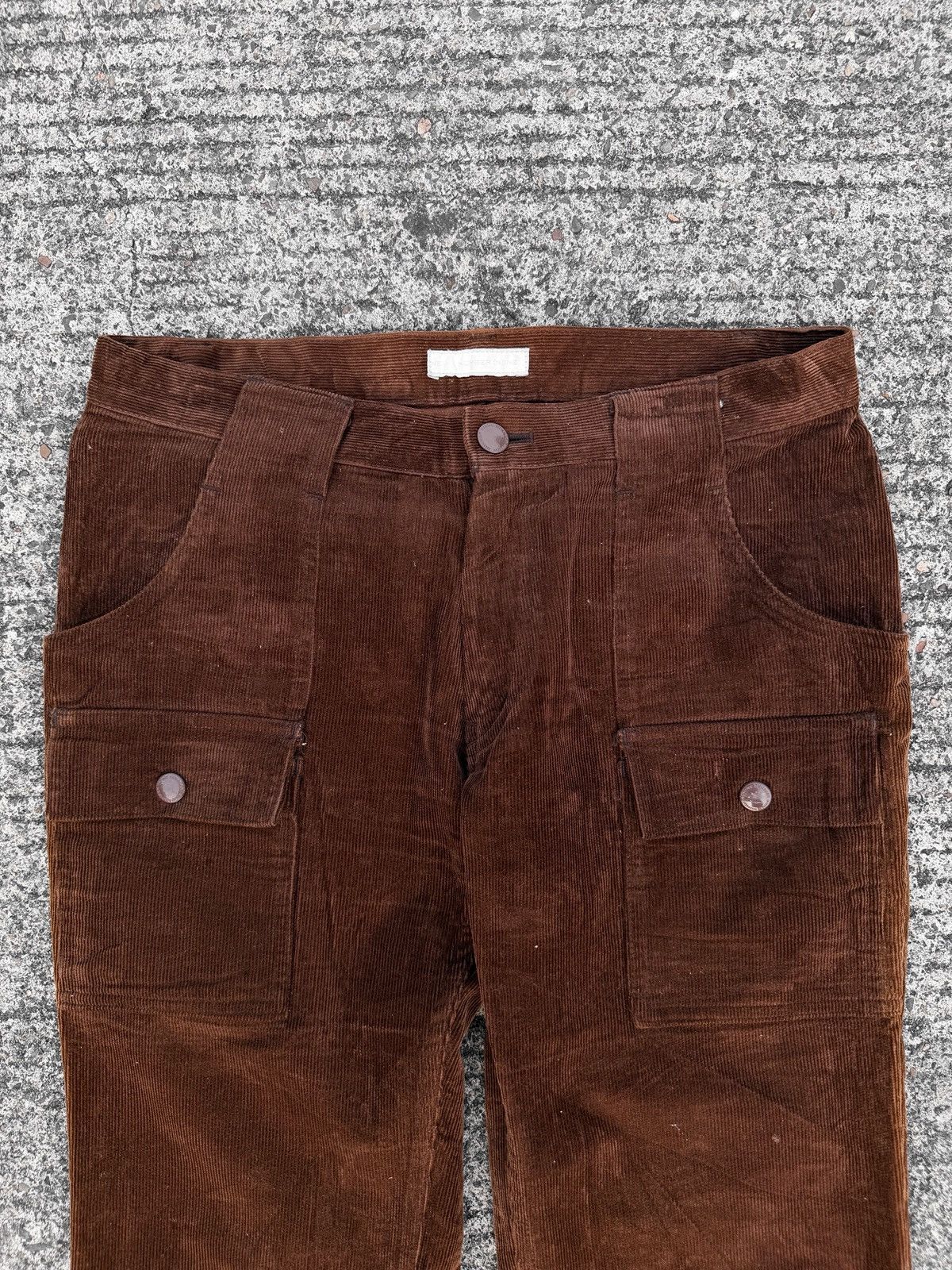 Number (N)ine Number (N)ine AW02 Nowhere man Multi-pocket Corduroy Pants Size US 30 / EU 46 - 4 Thumbnail