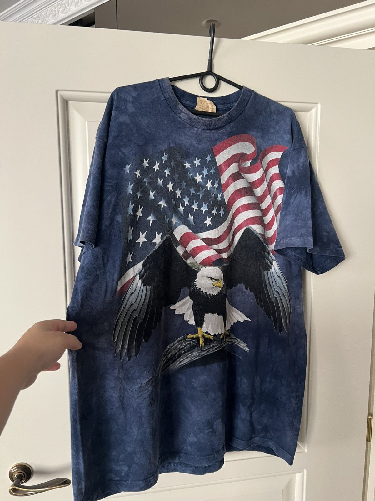 The Mountain Vintage The Mountain USA Eagle American Flag T-Shirt Size US XXL / EU 58 / 5 - 4 Thumbnail