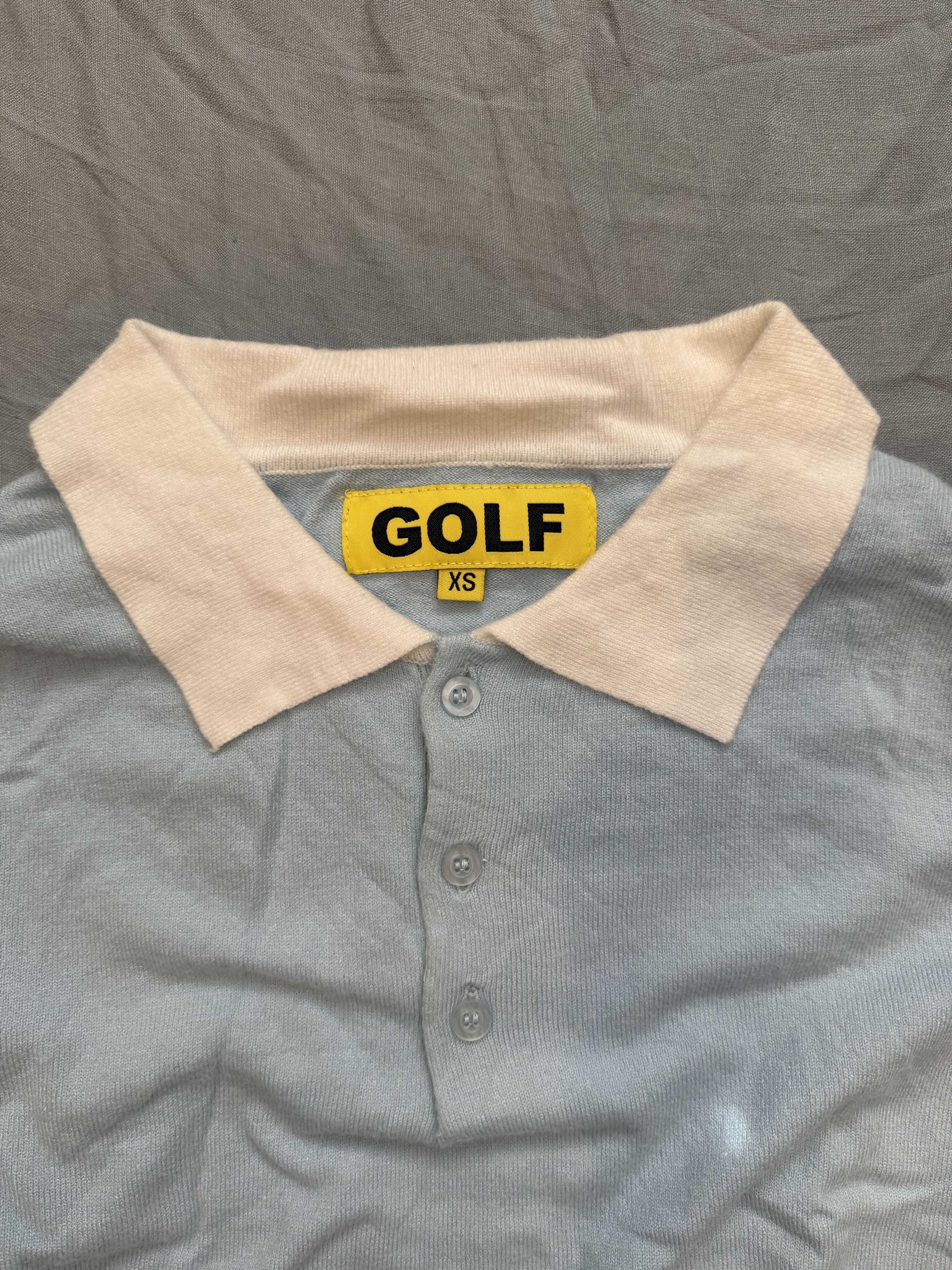 Golf Wang Two Tone Longsleeve Polo sweater Size US XS / EU 42 / 0 - 2 Thumbnail