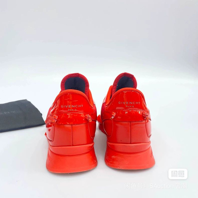 Givenchy Givenchy Size35 Red sporty women's casual shoes Size US 6.5 / EU 39-40 - 4 Thumbnail
